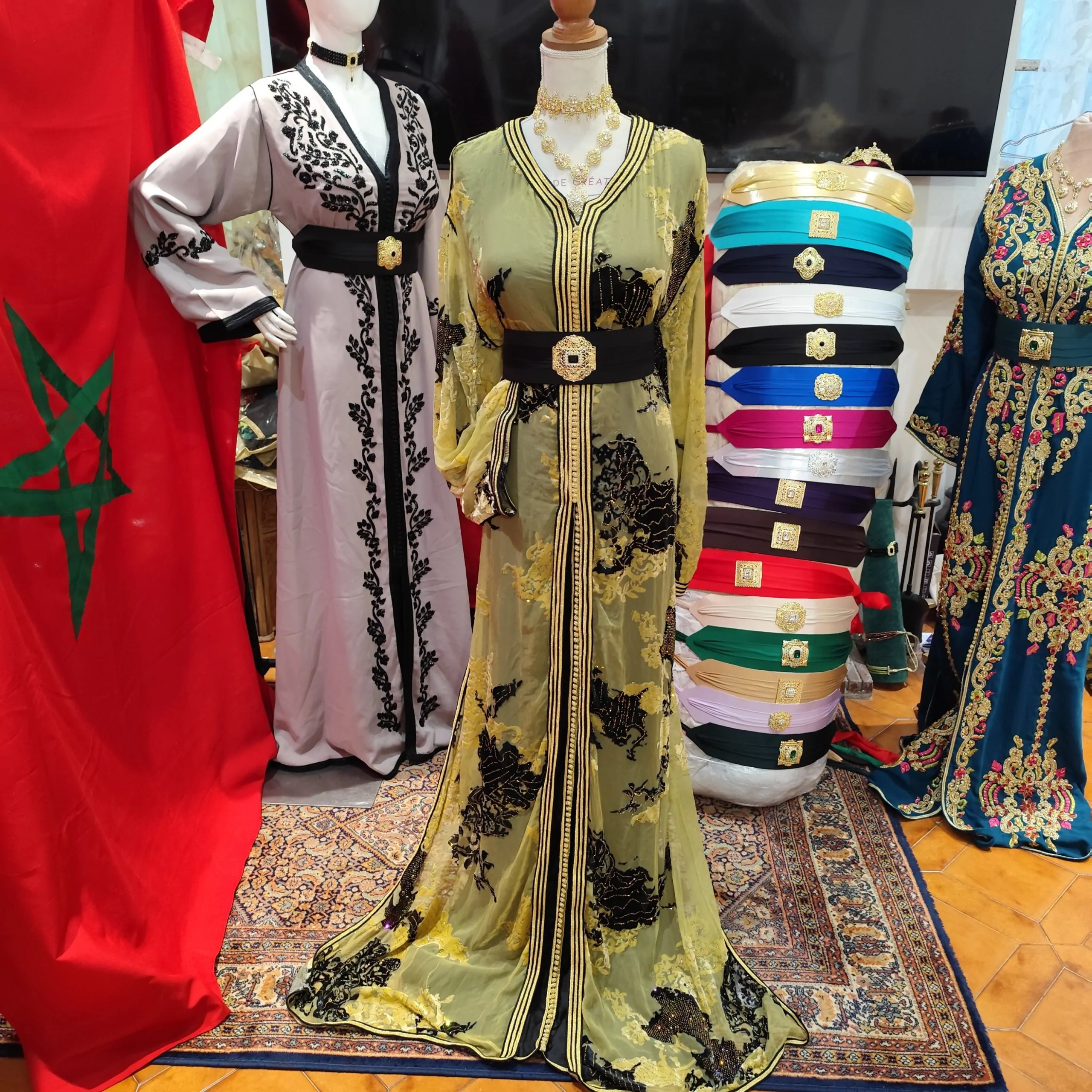 caftan Marocain d occasion grande taille – Image 11