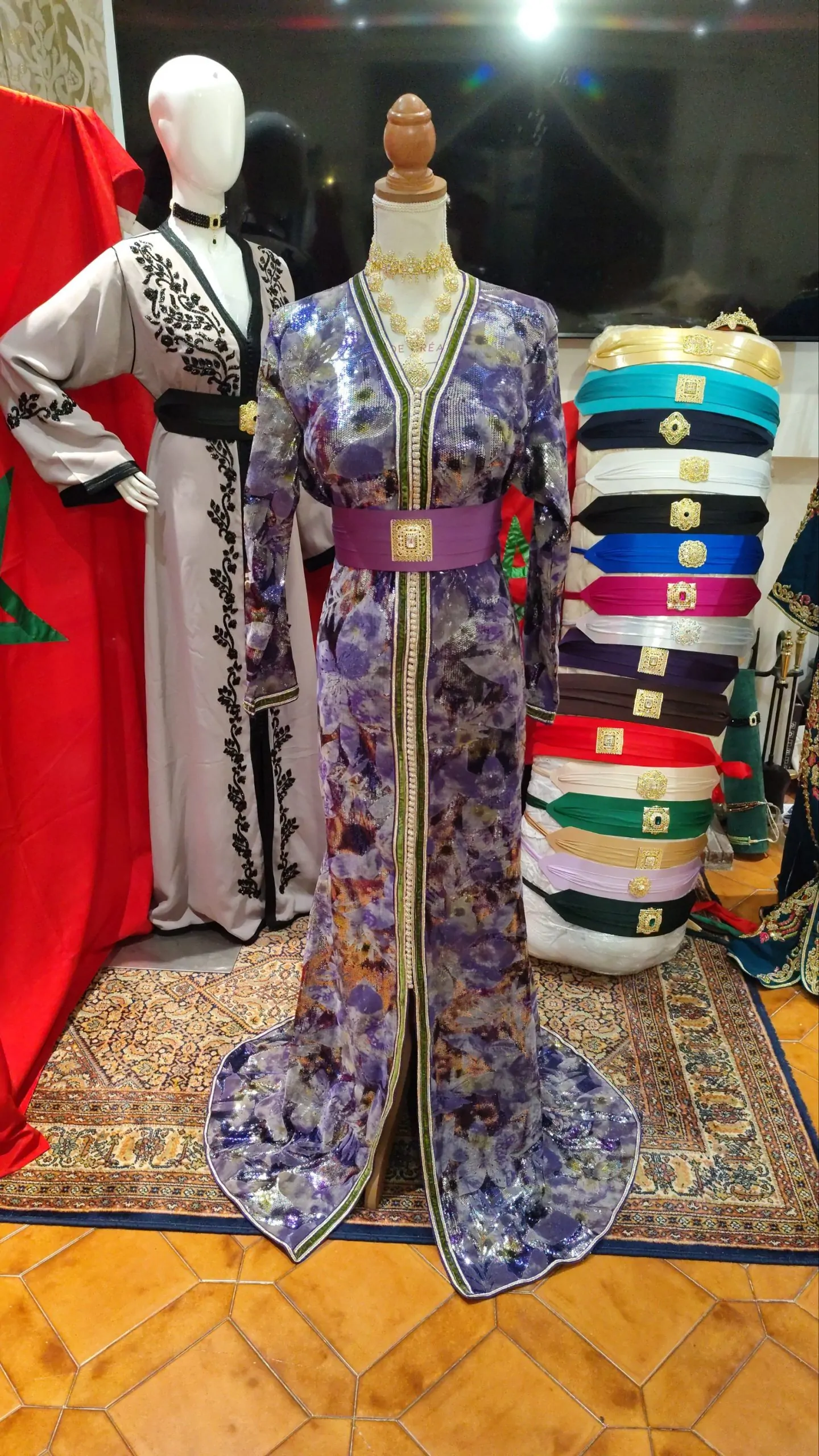 caftan marocain d occasion sirène – Image 2