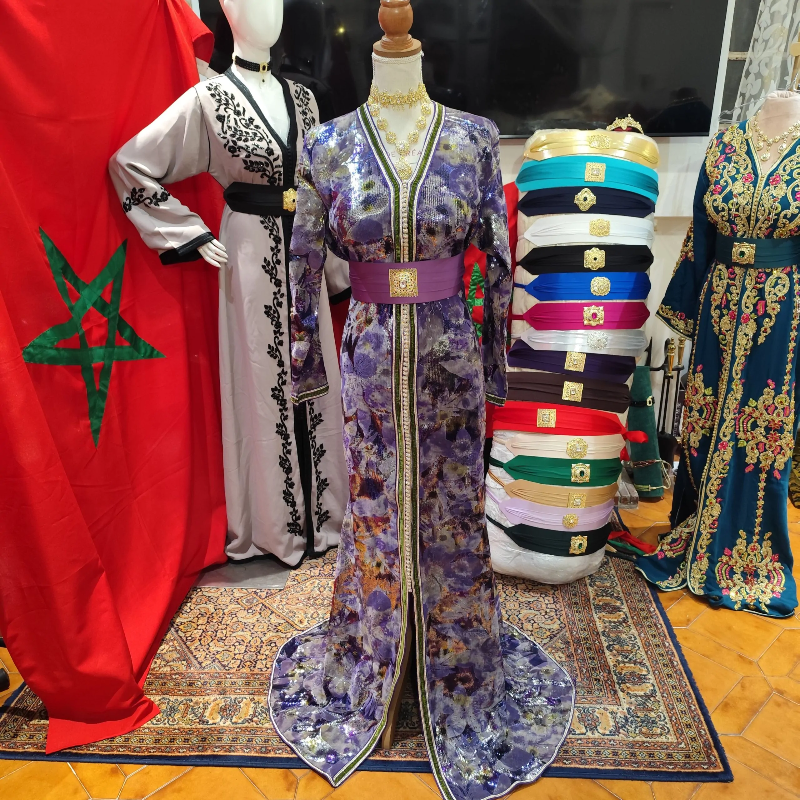 caftan marocain d occasion sirène – Image 10