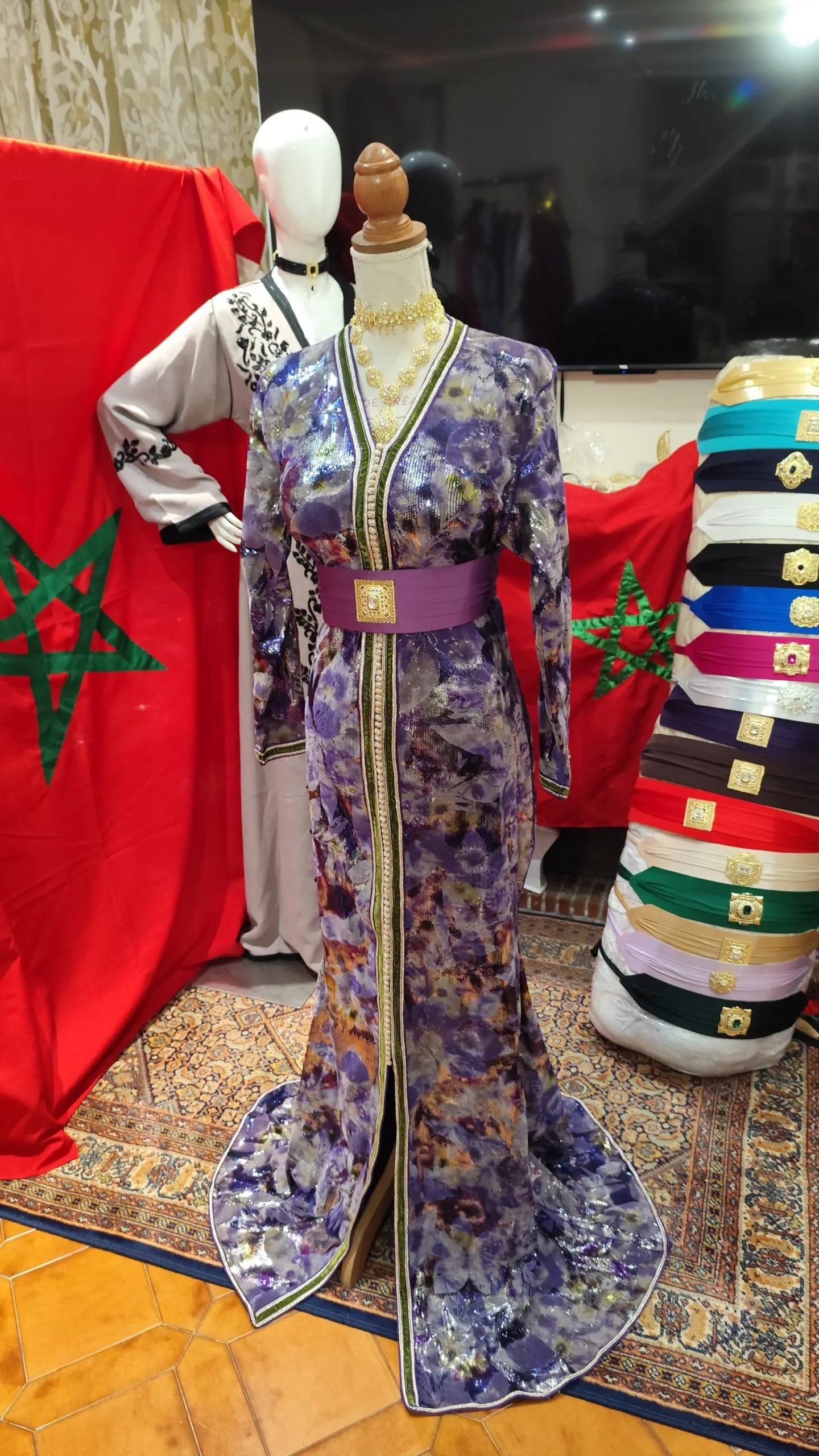 caftan marocain d occasion sirène – Image 9