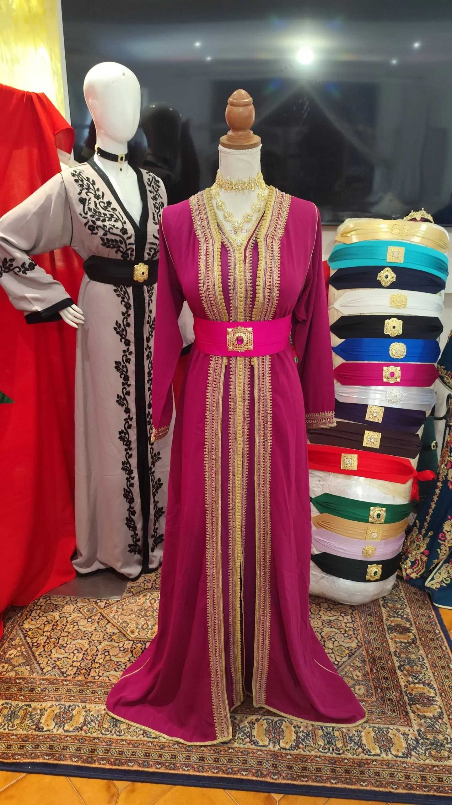 caftan marocain d occasion plus la ceinture – Image 3