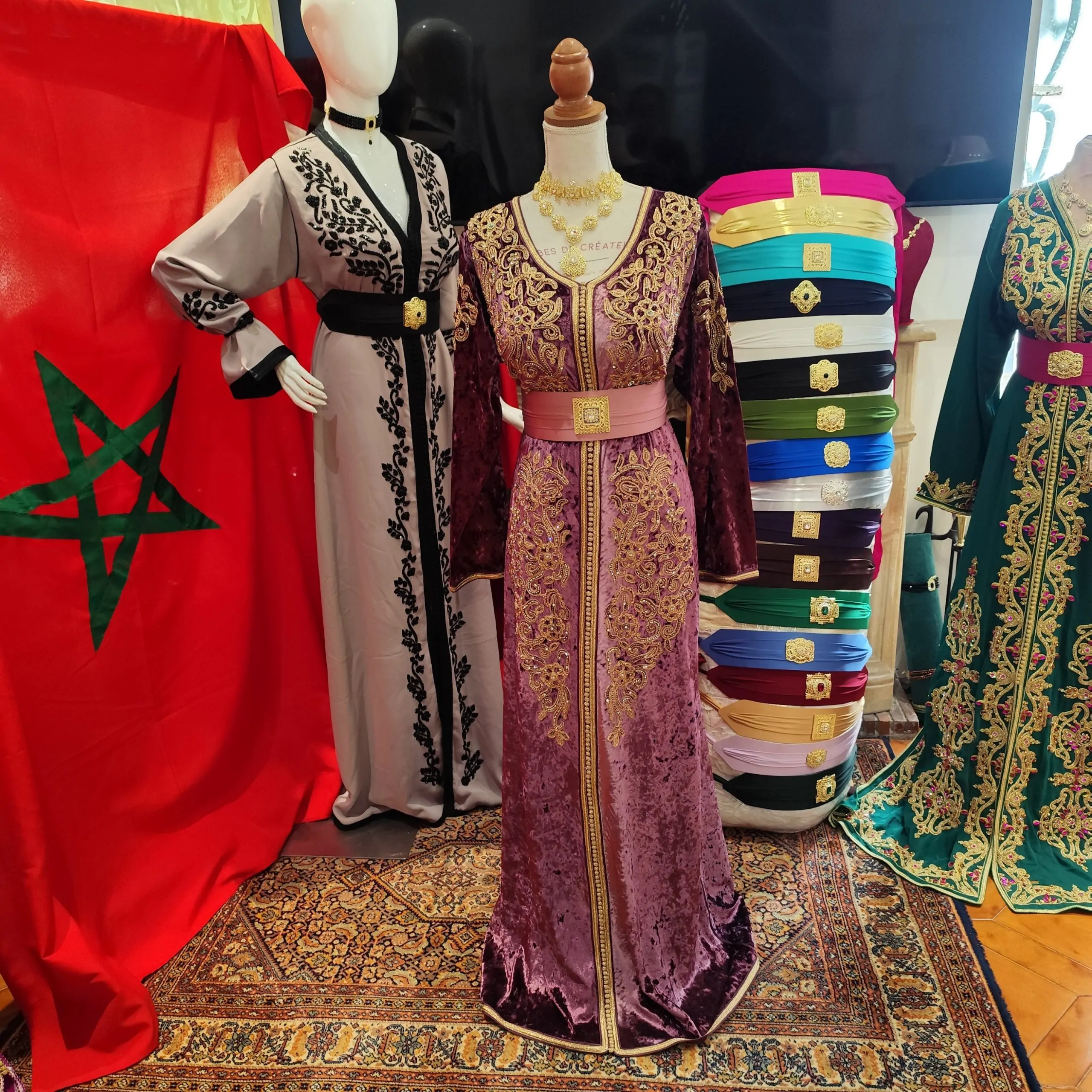 caftan marocain porté une fois – Image 10