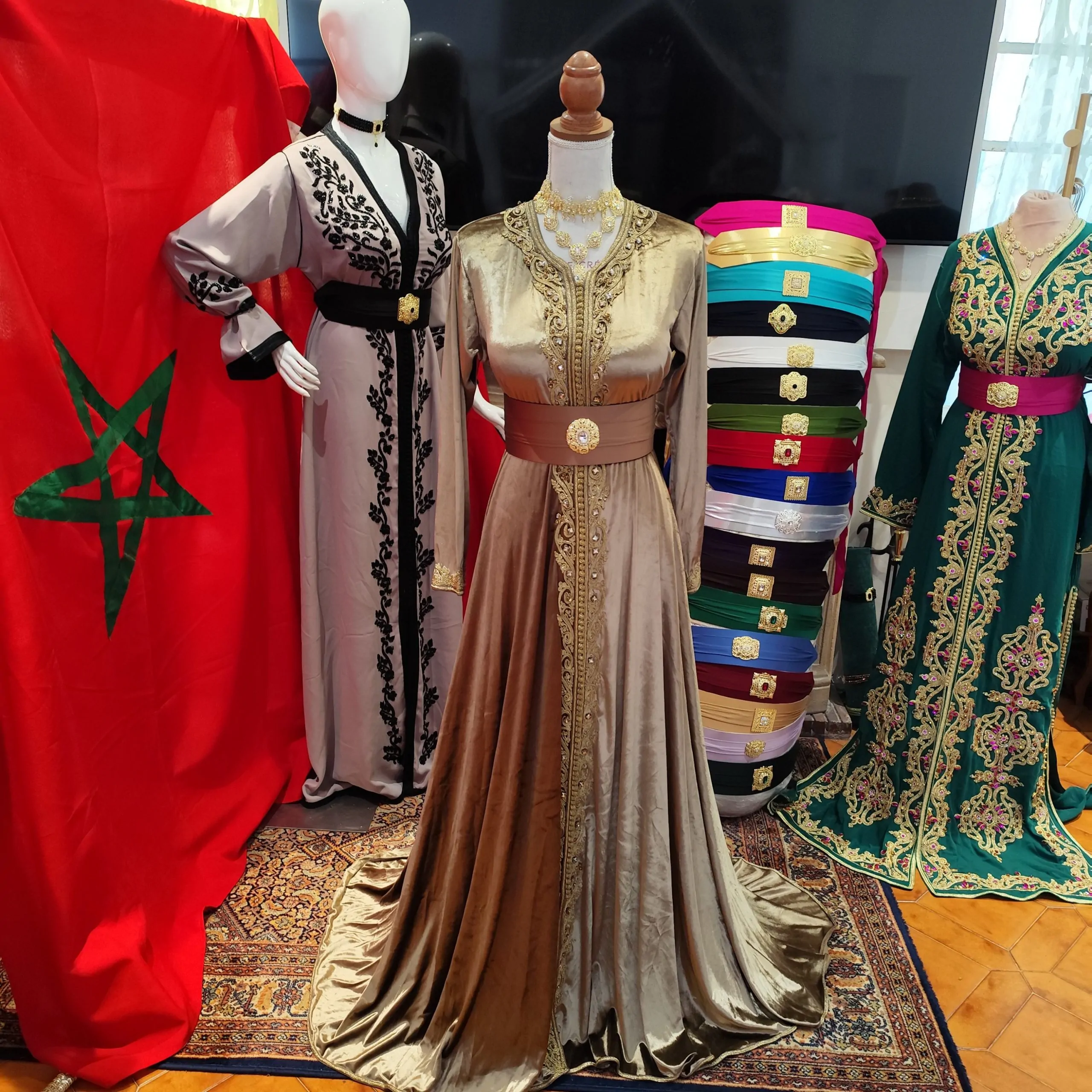 caftan marocain porté une fois – Image 12
