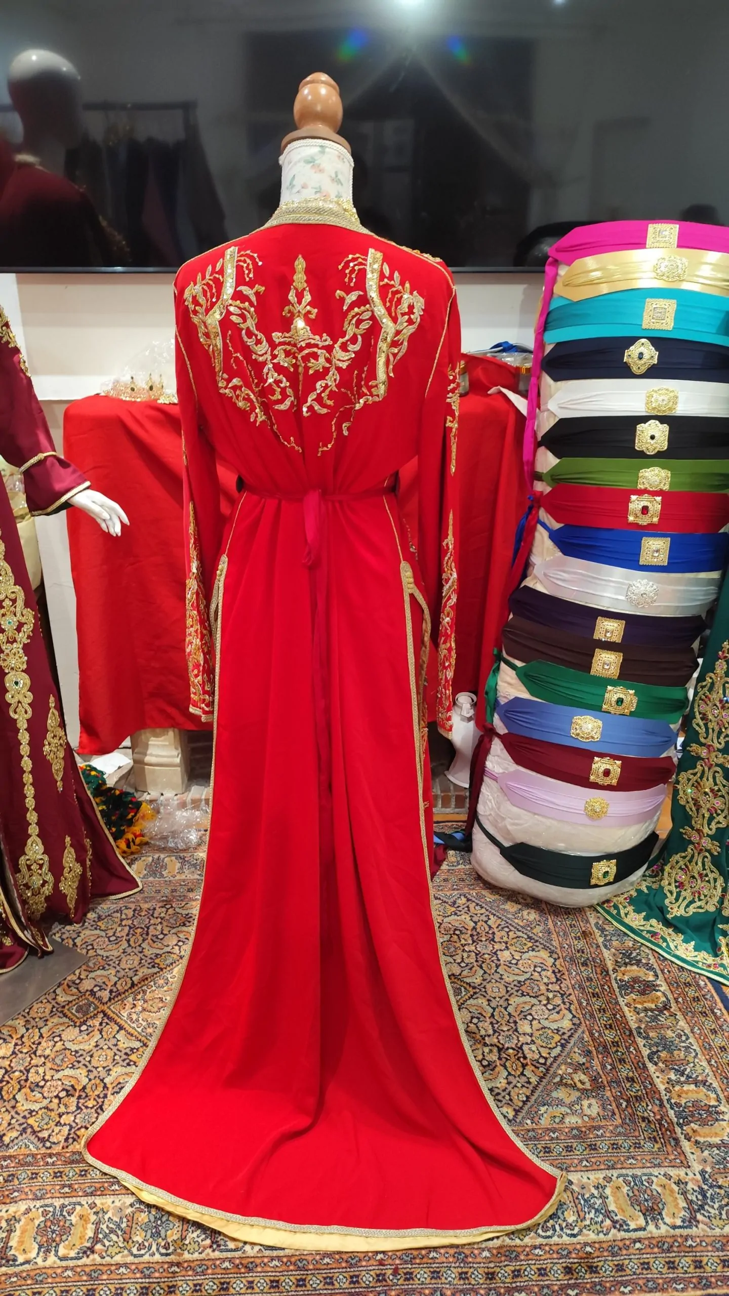 caftan marocain d occasion doublé – Image 2