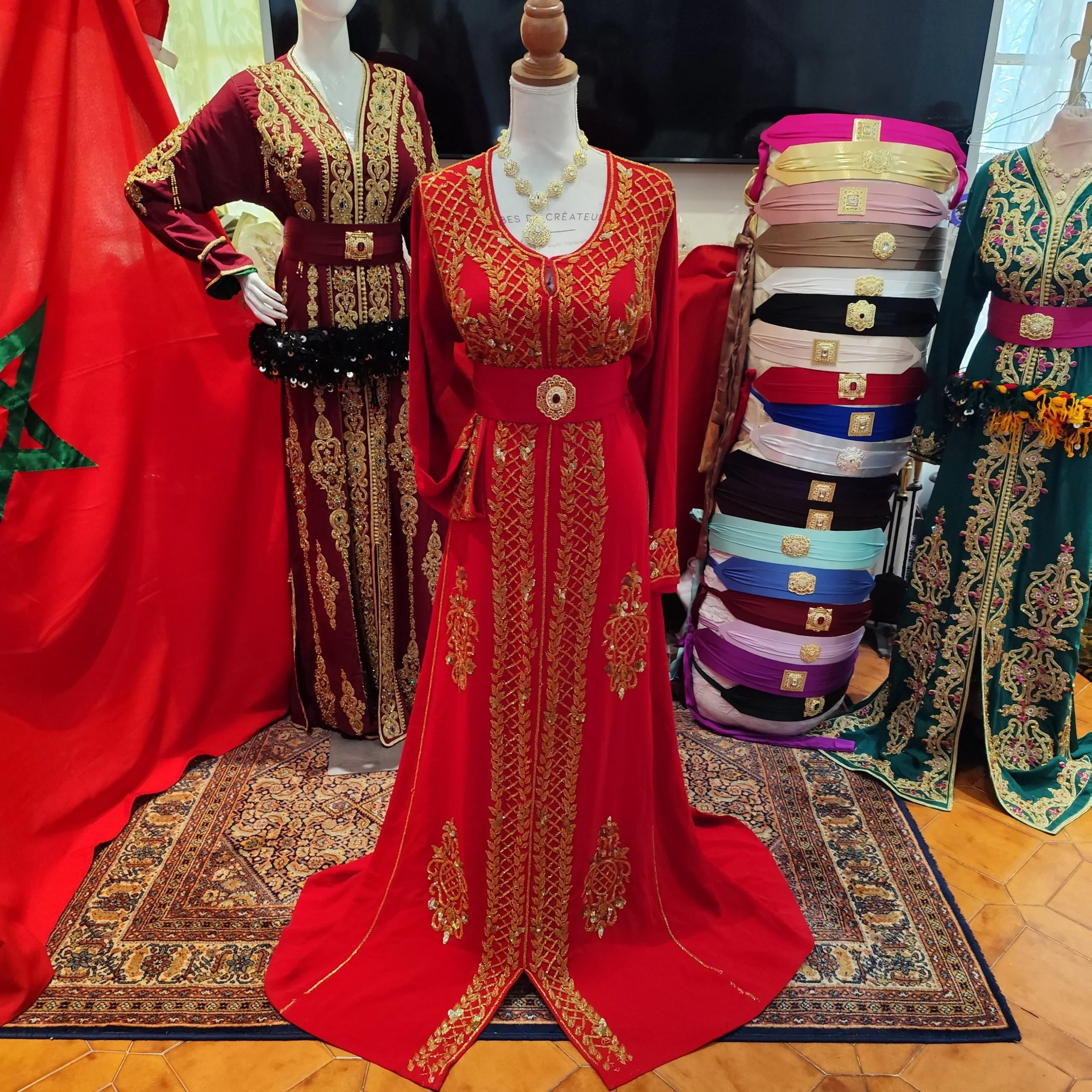 caftan marocain d occasion