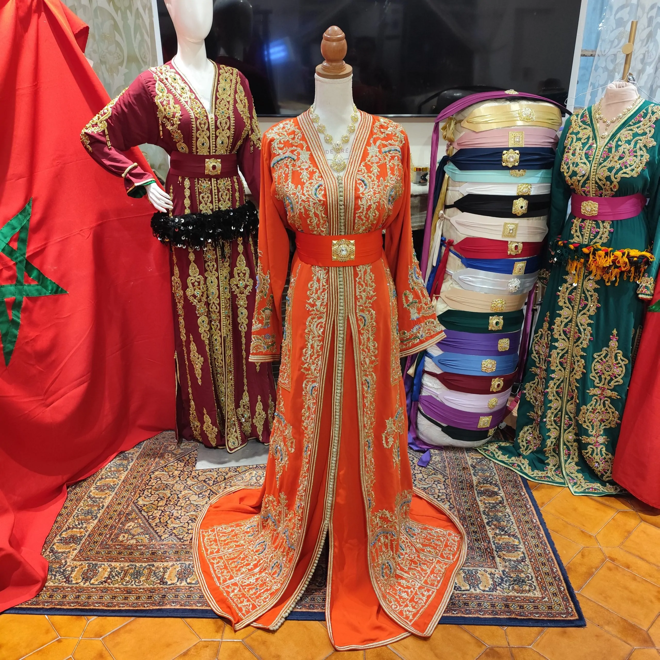 caftan marocain d occasion