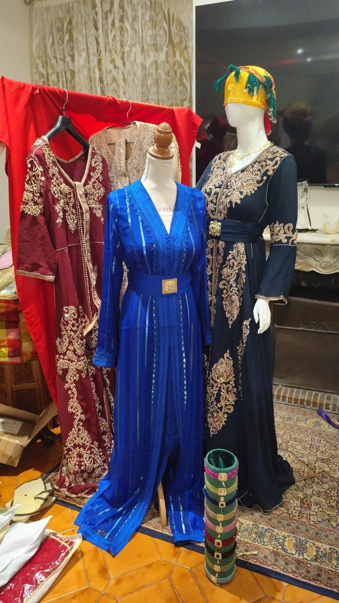 lot caftan marocain neuf