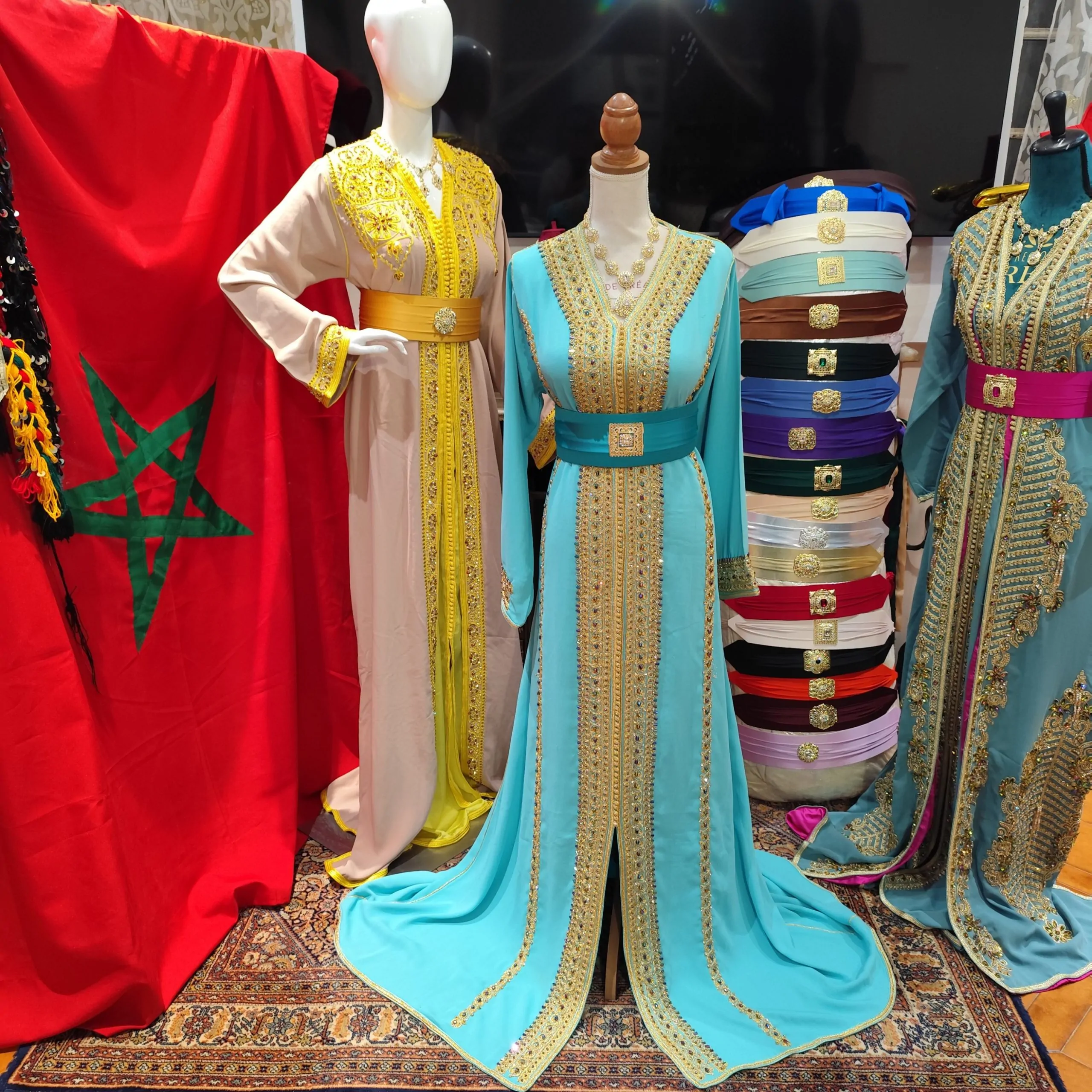 caftan marocain modèle d exposition – Image 10