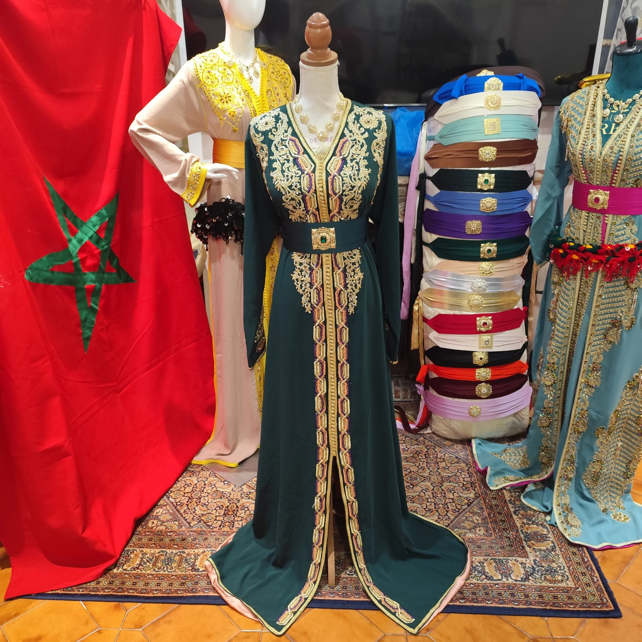 caftan marocain d occasion grande taille