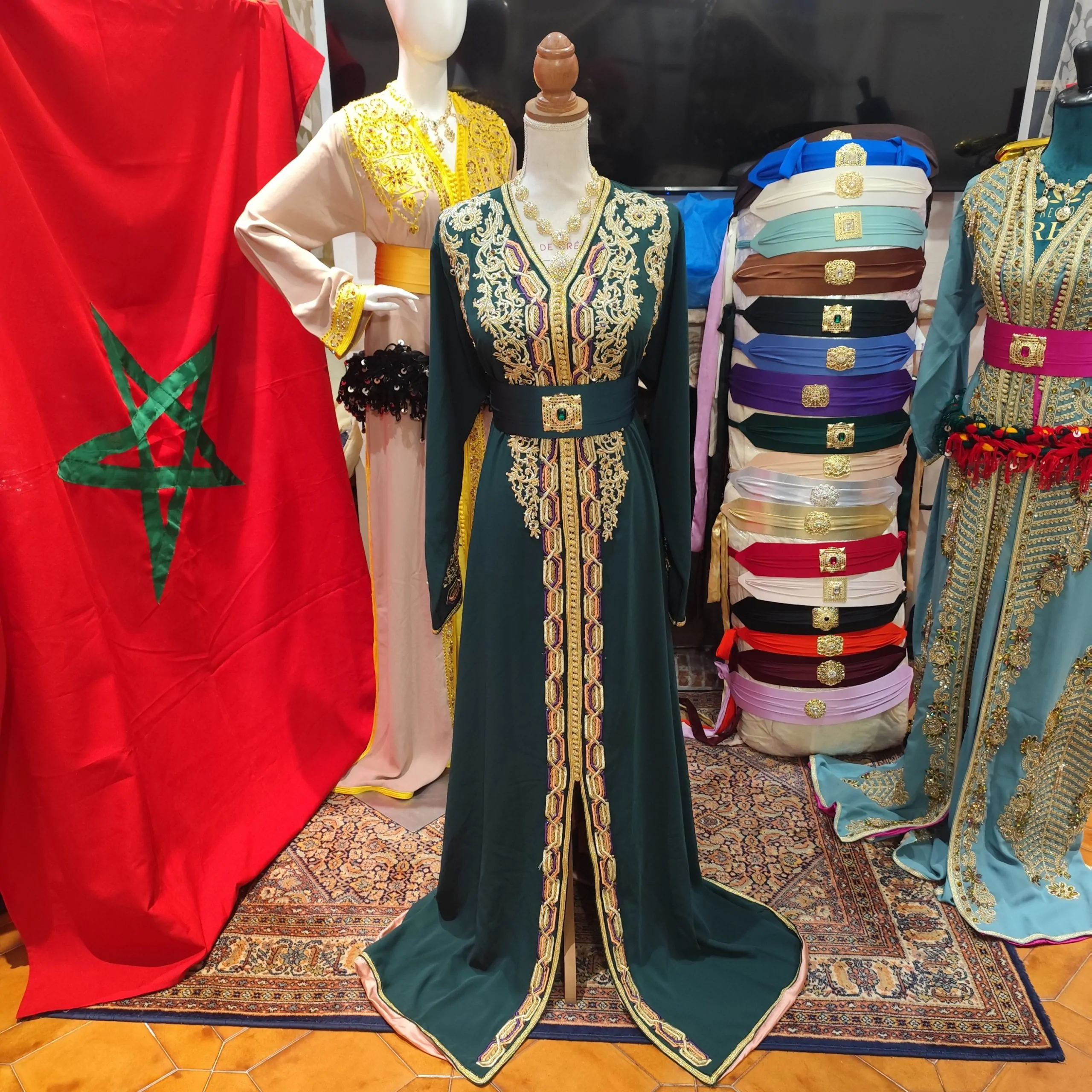 caftan marocain d occasion grande taille – Image 11