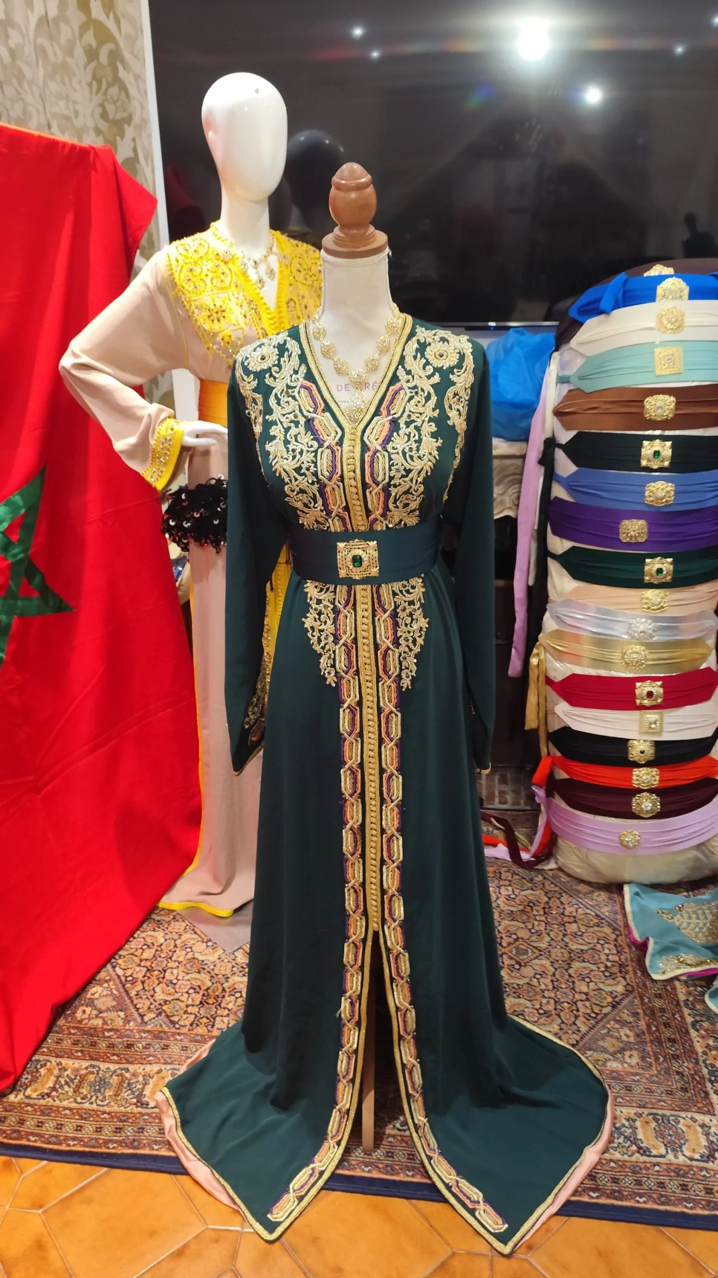 caftan marocain d occasion grande taille – Image 4
