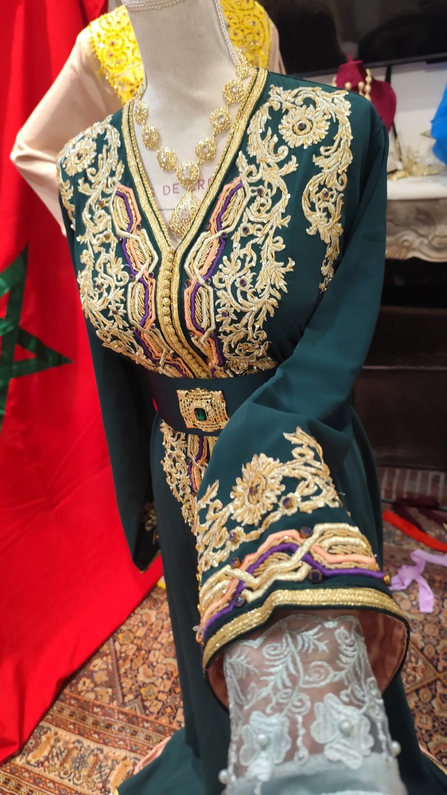 caftan marocain d occasion grande taille – Image 10