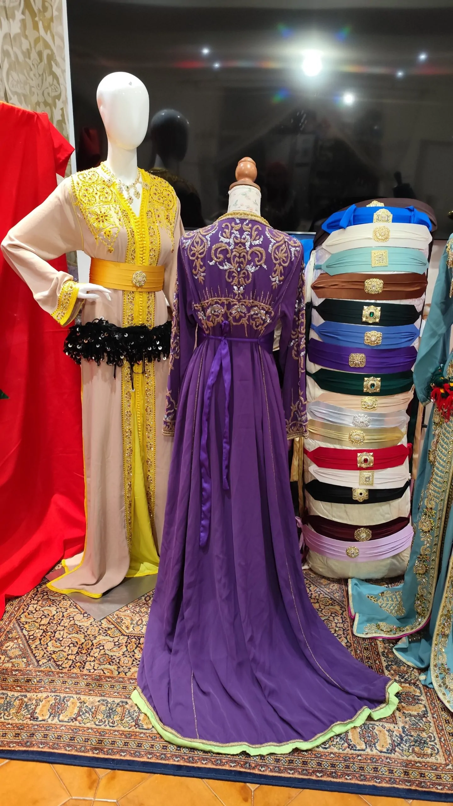 caftan marocain d occasion doublé – Image 7