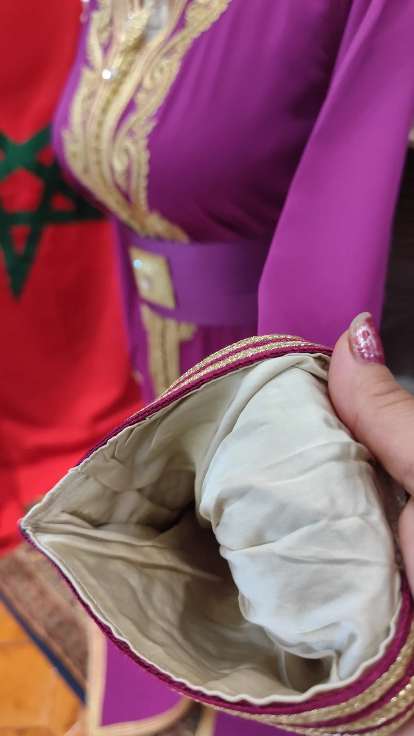 caftan marocain neuf doublé – Image 7