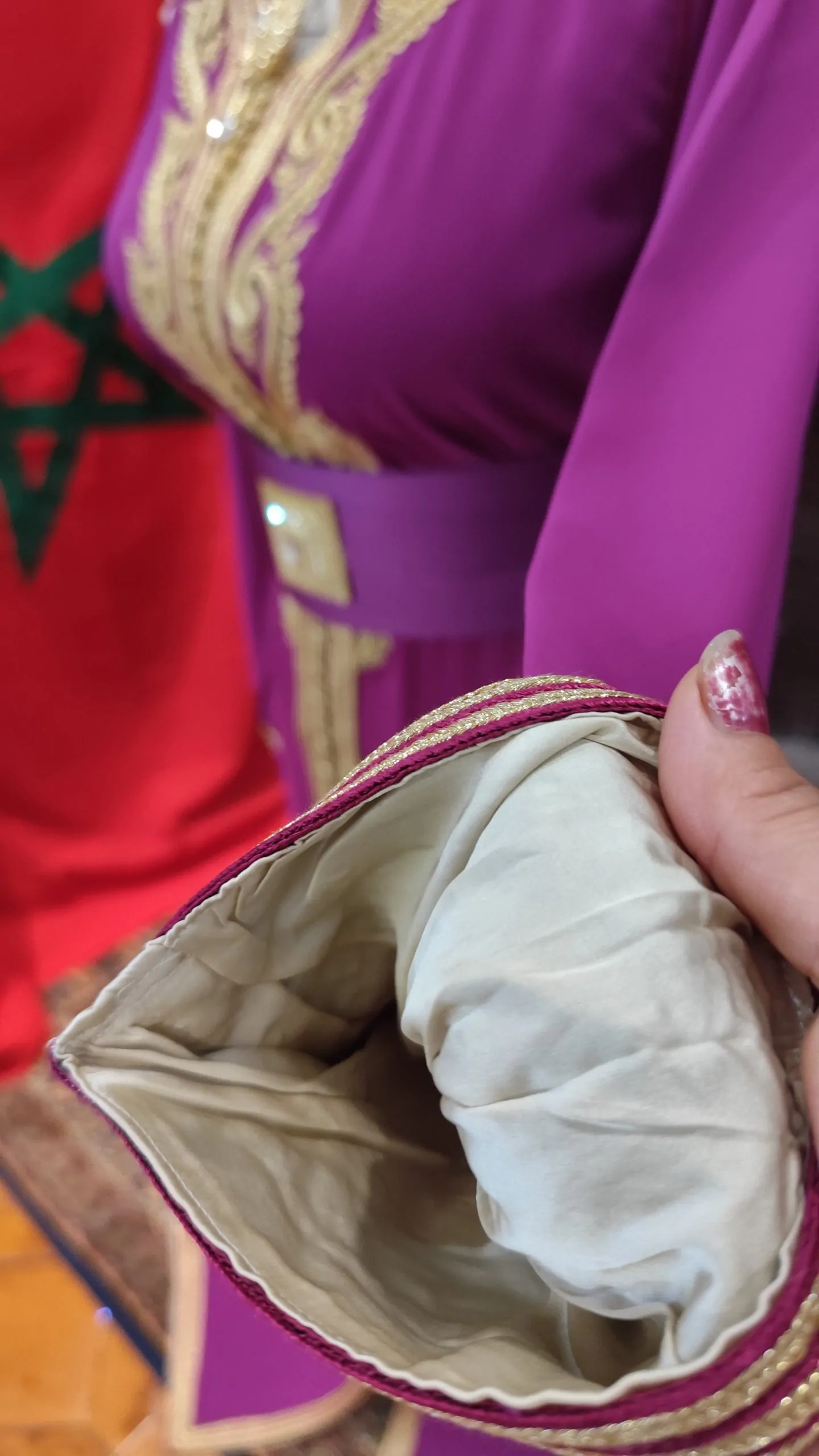 caftan marocain neuf doublé – Image 9