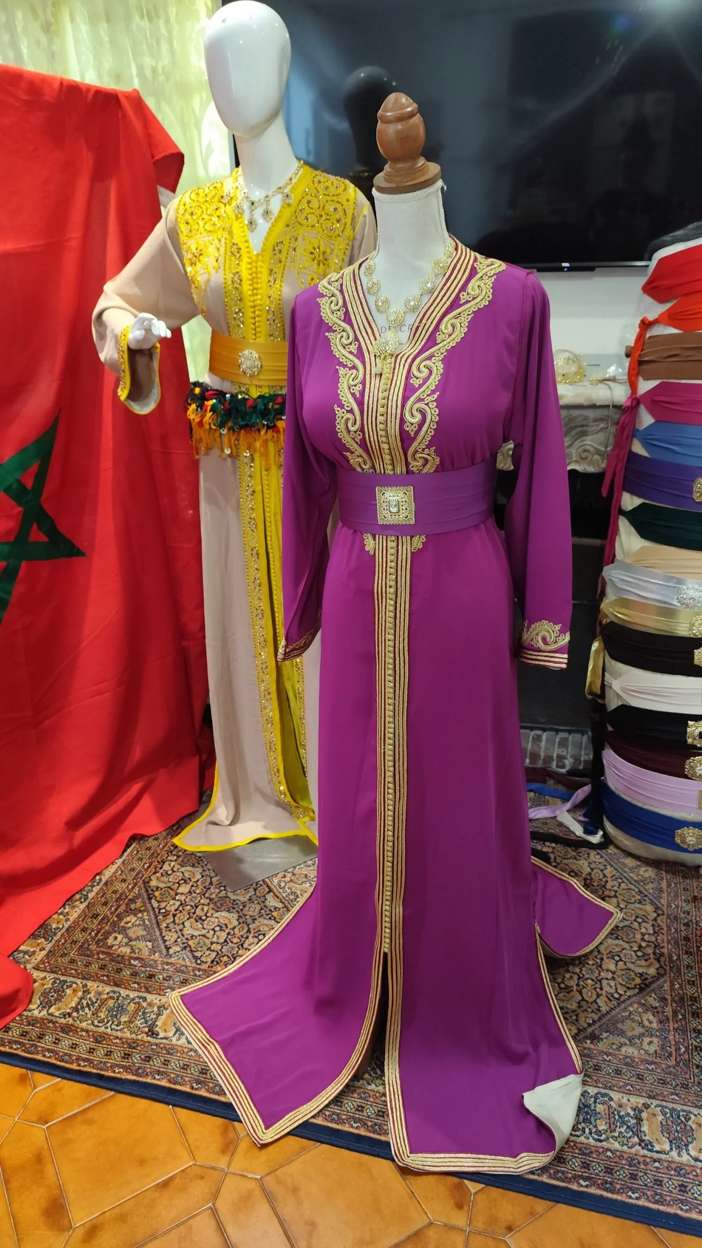 caftan marocain neuf doublé – Image 6