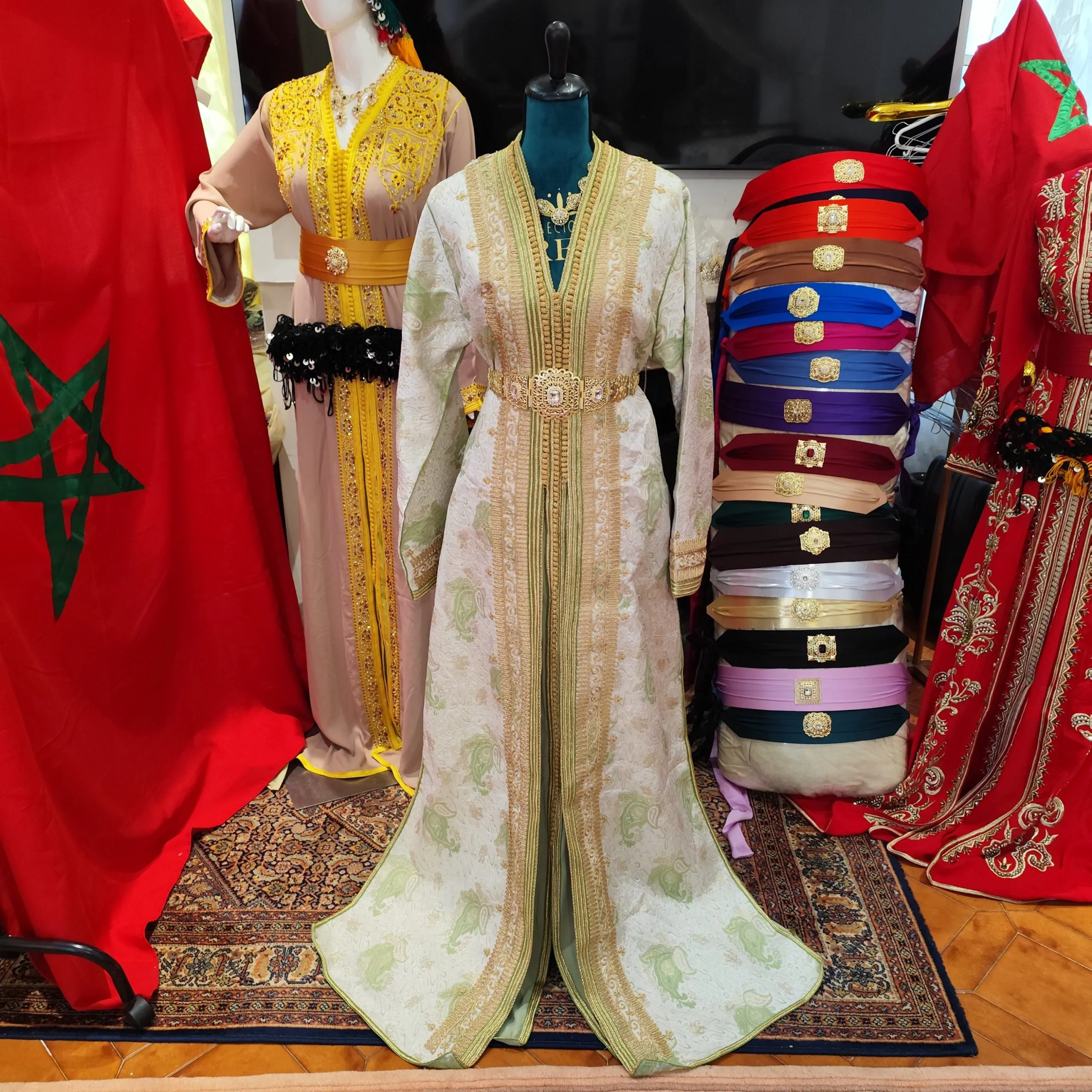 caftan marocain neuf _ takchita deux pièces