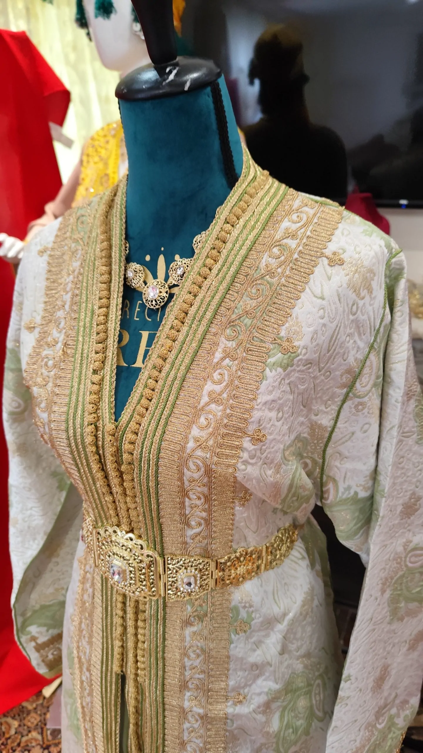 caftan marocain neuf _ takchita deux pièces – Image 9