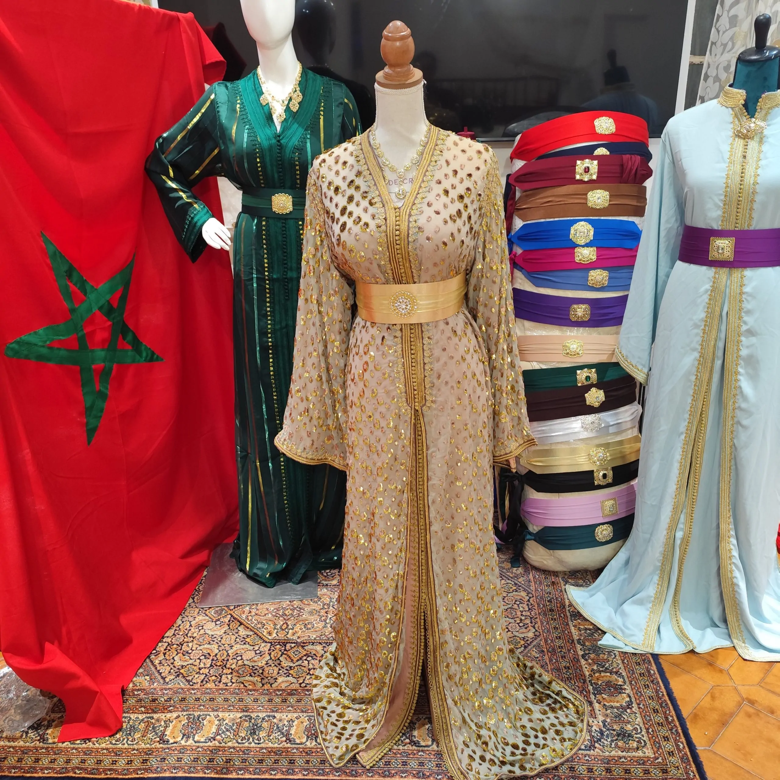 caftan marocain d occasion grande taille