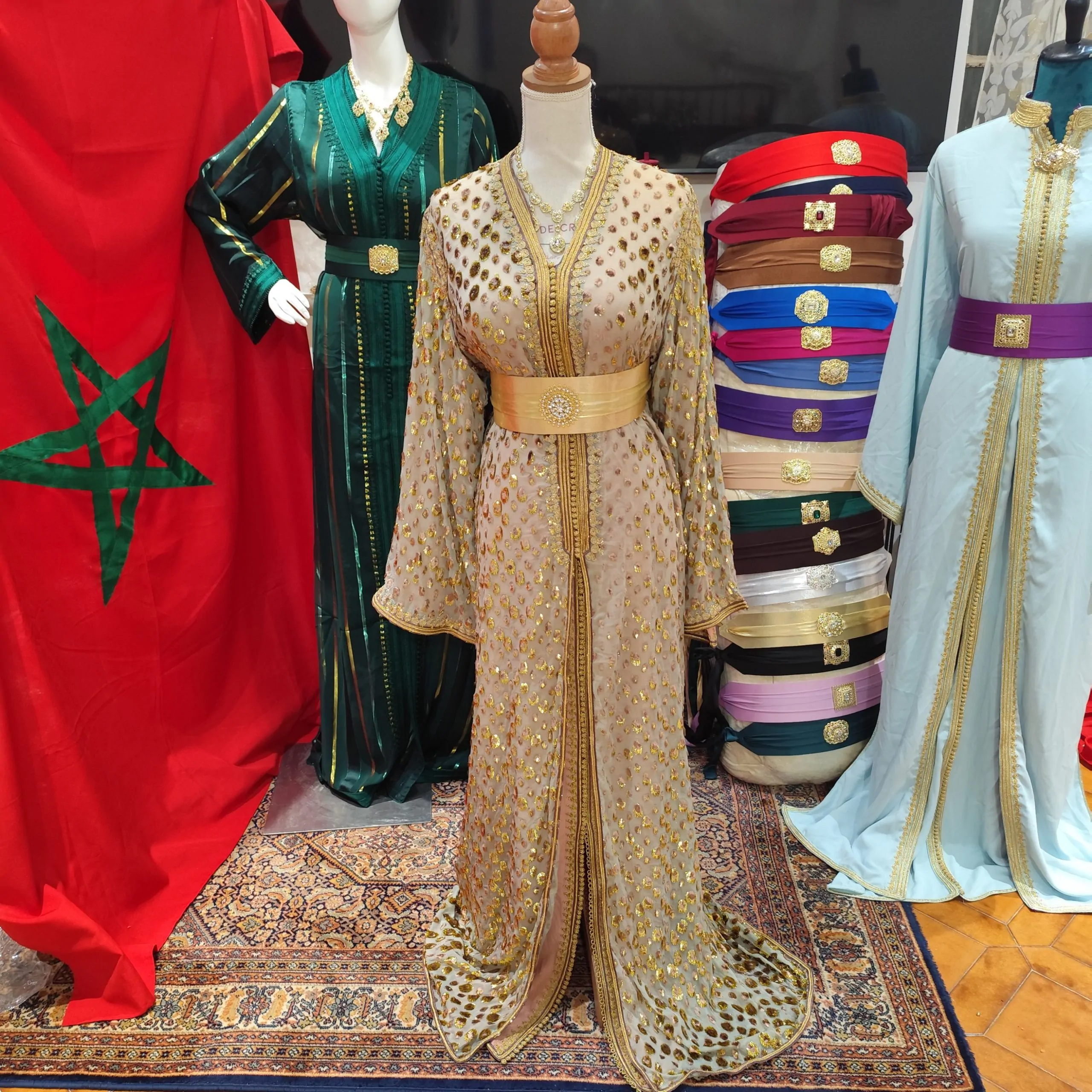 caftan marocain d occasion grande taille – Image 13