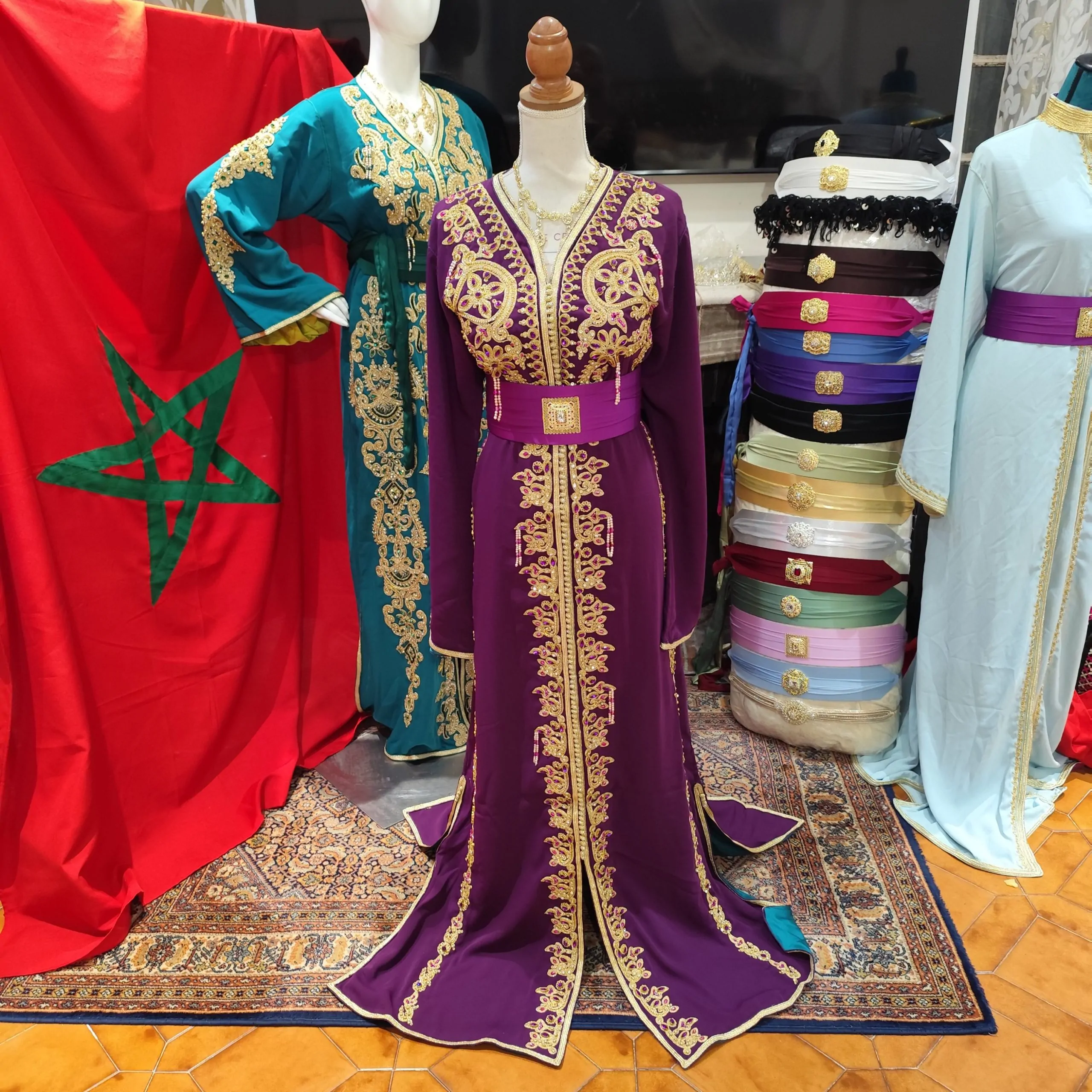 caftan marocain neuf doublé – Image 20