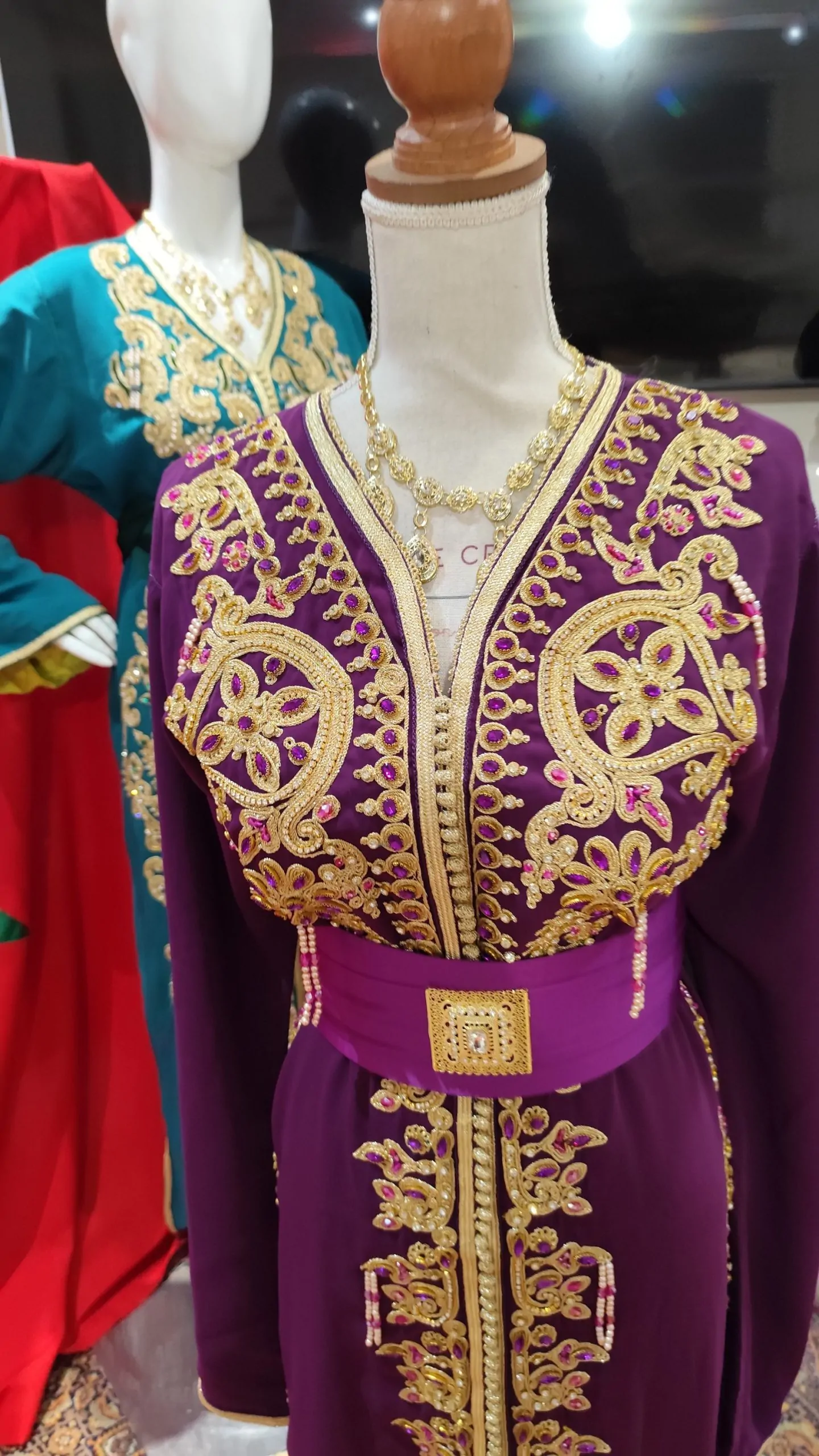 caftan marocain neuf doublé – Image 10