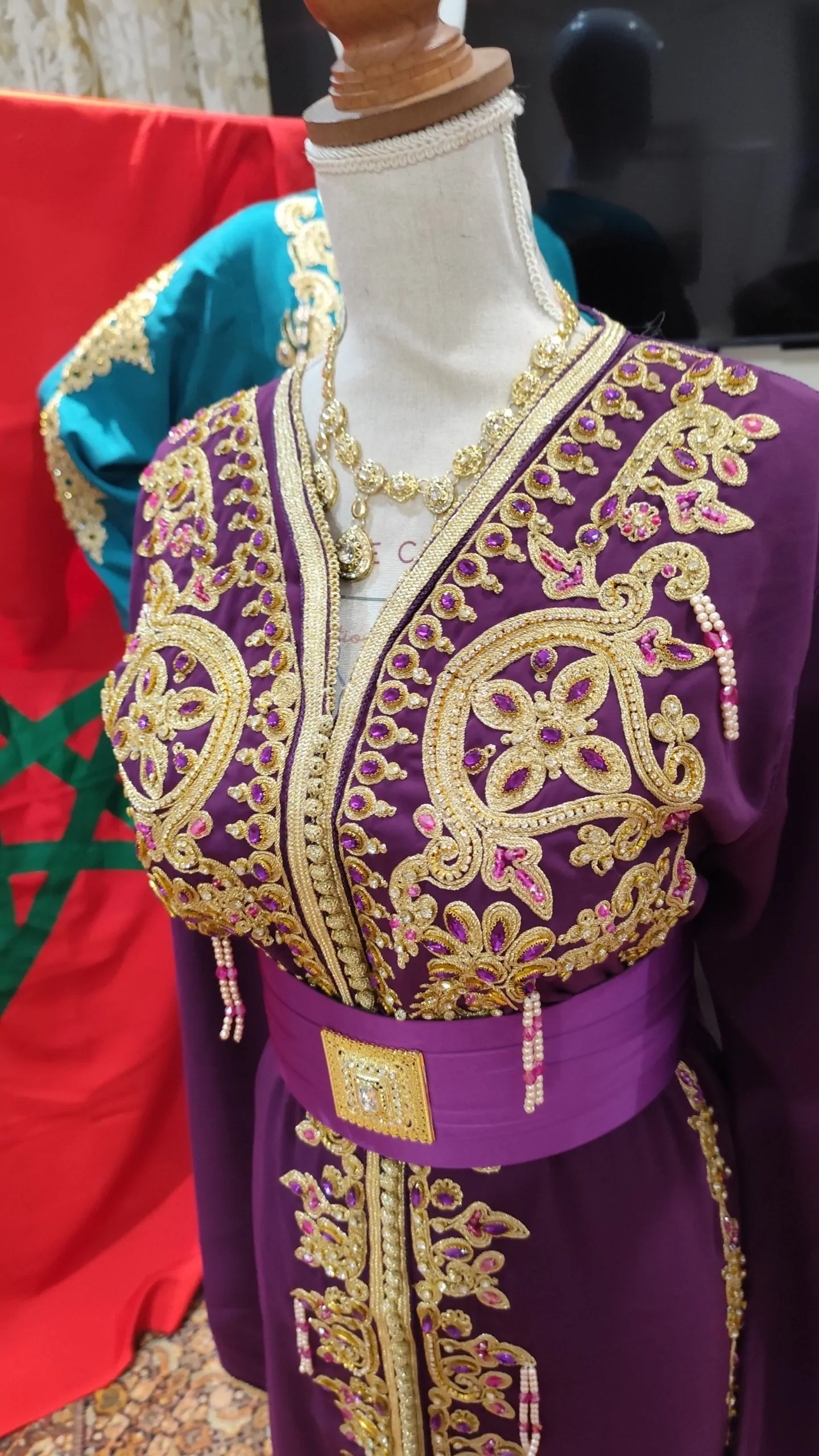caftan marocain neuf doublé – Image 8