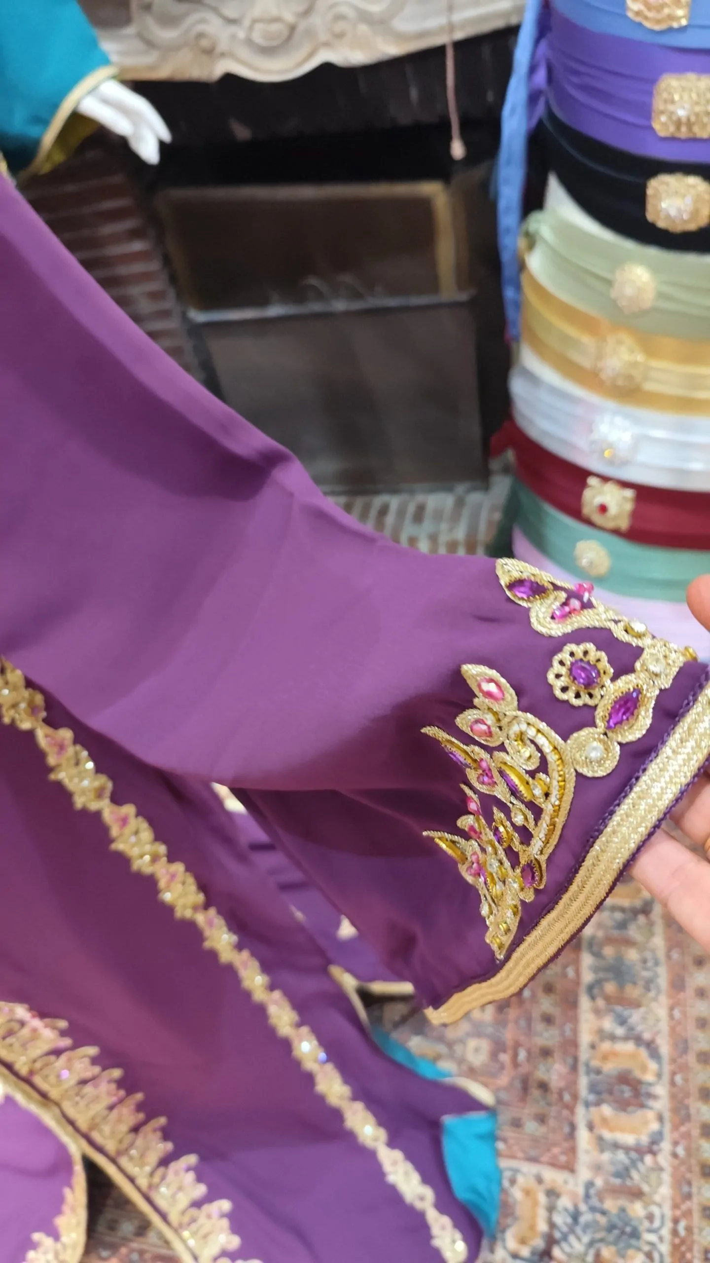 caftan marocain neuf doublé – Image 9