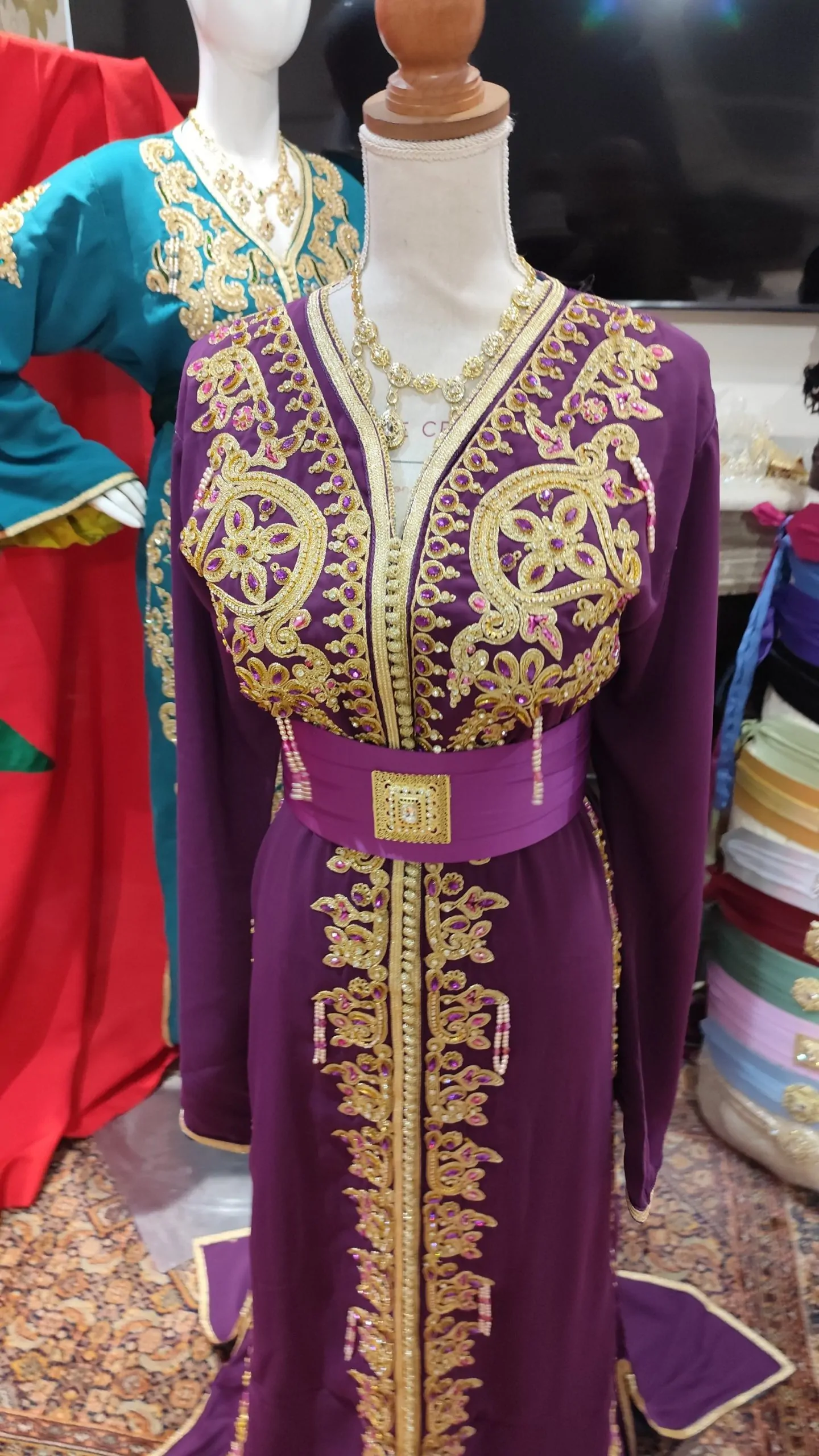 caftan marocain neuf doublé – Image 7
