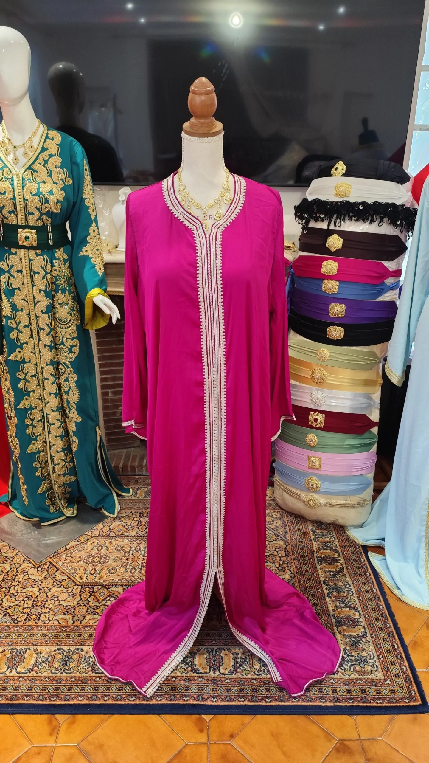 caftan marocain d occasion grande taille – Image 9