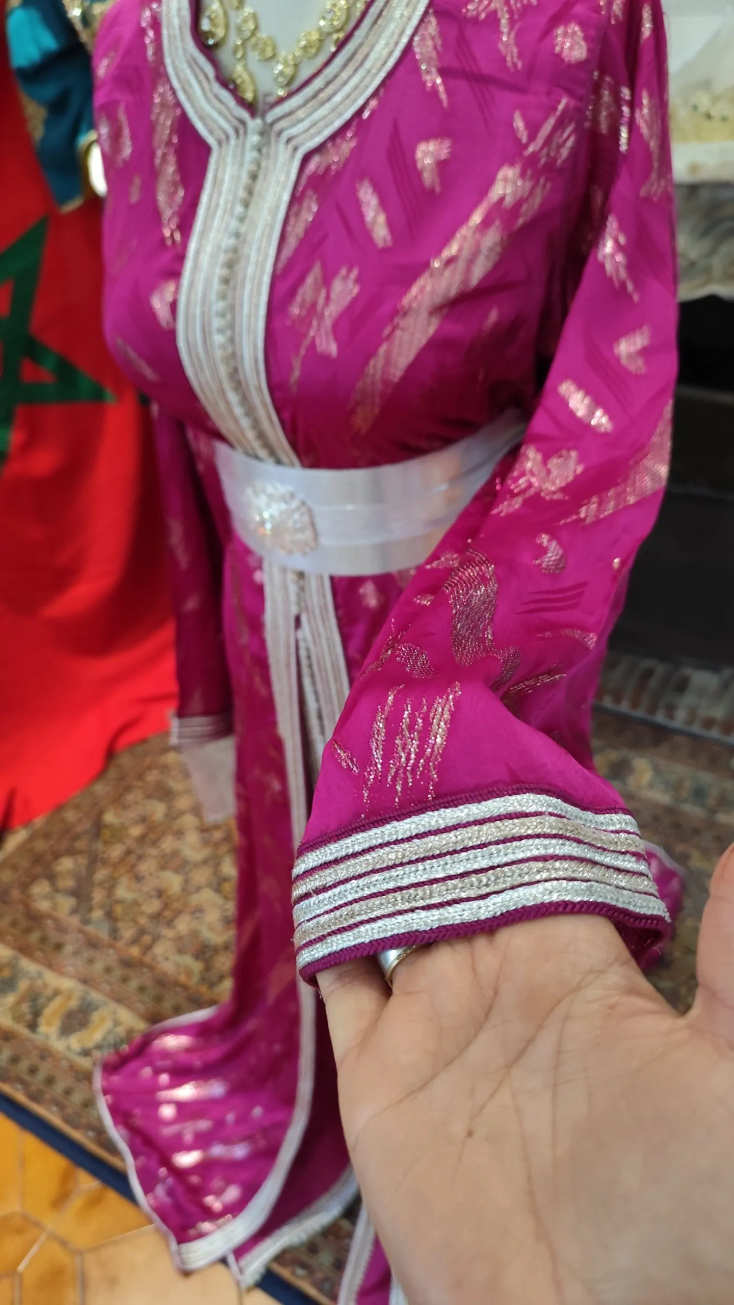 caftan marocain d occasion grande taille – Image 6