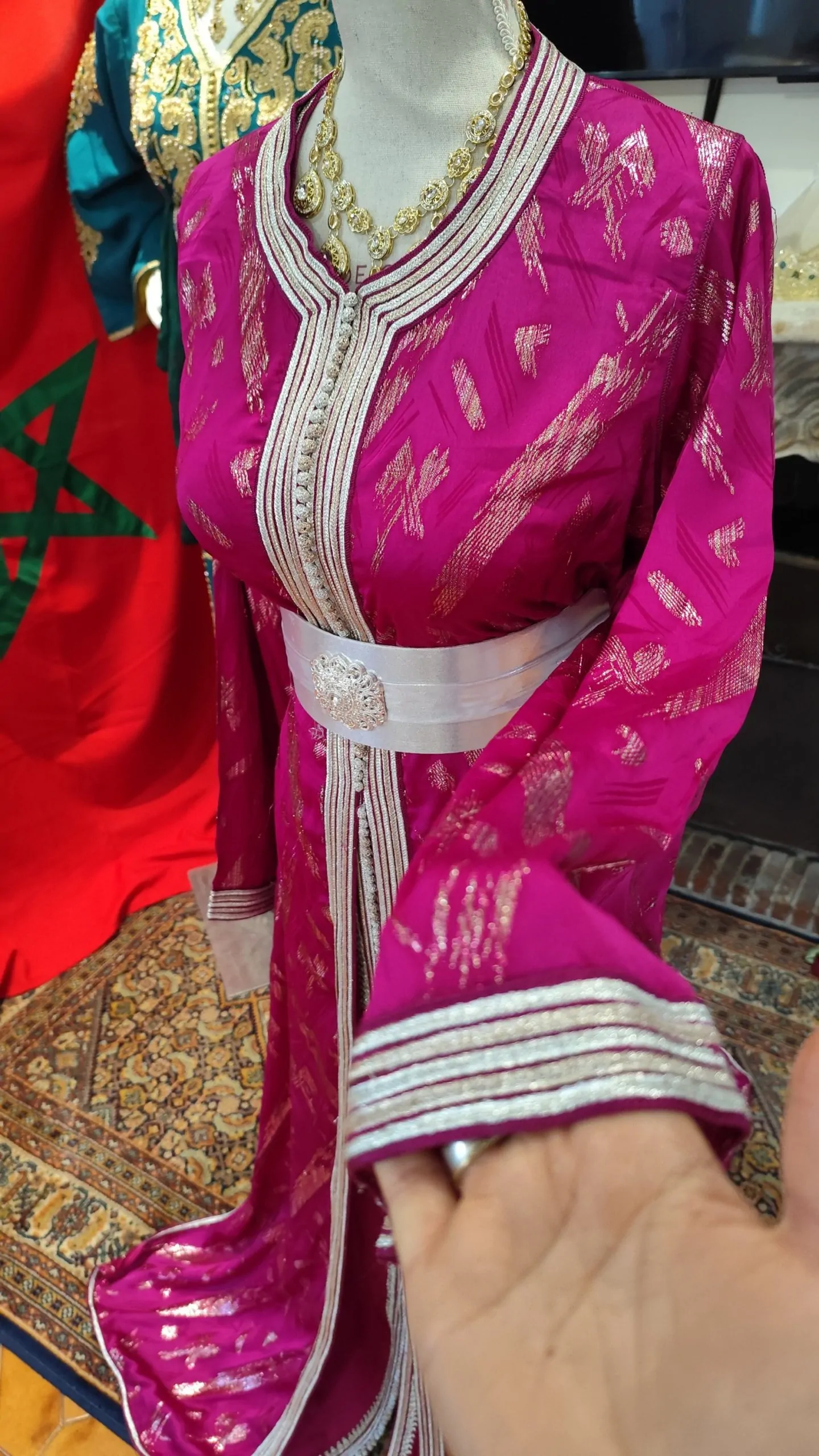 caftan marocain d occasion grande taille – Image 2