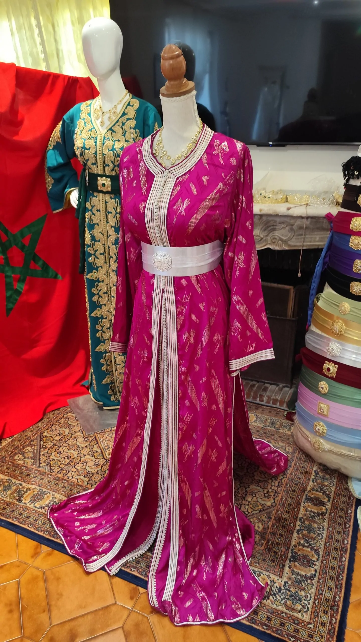 caftan marocain d occasion grande taille – Image 3