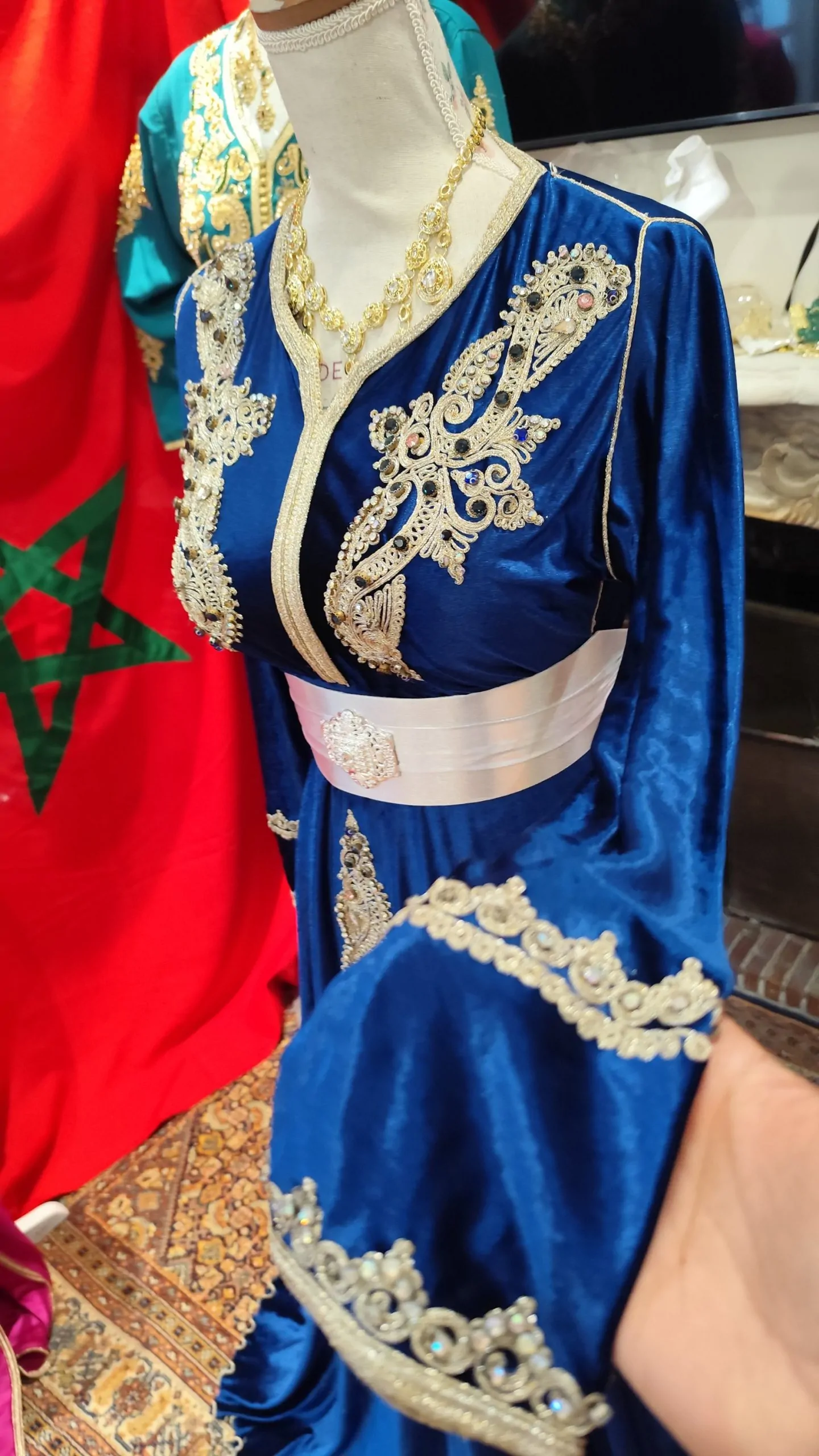 caftan marocain d occasion taille S – Image 6
