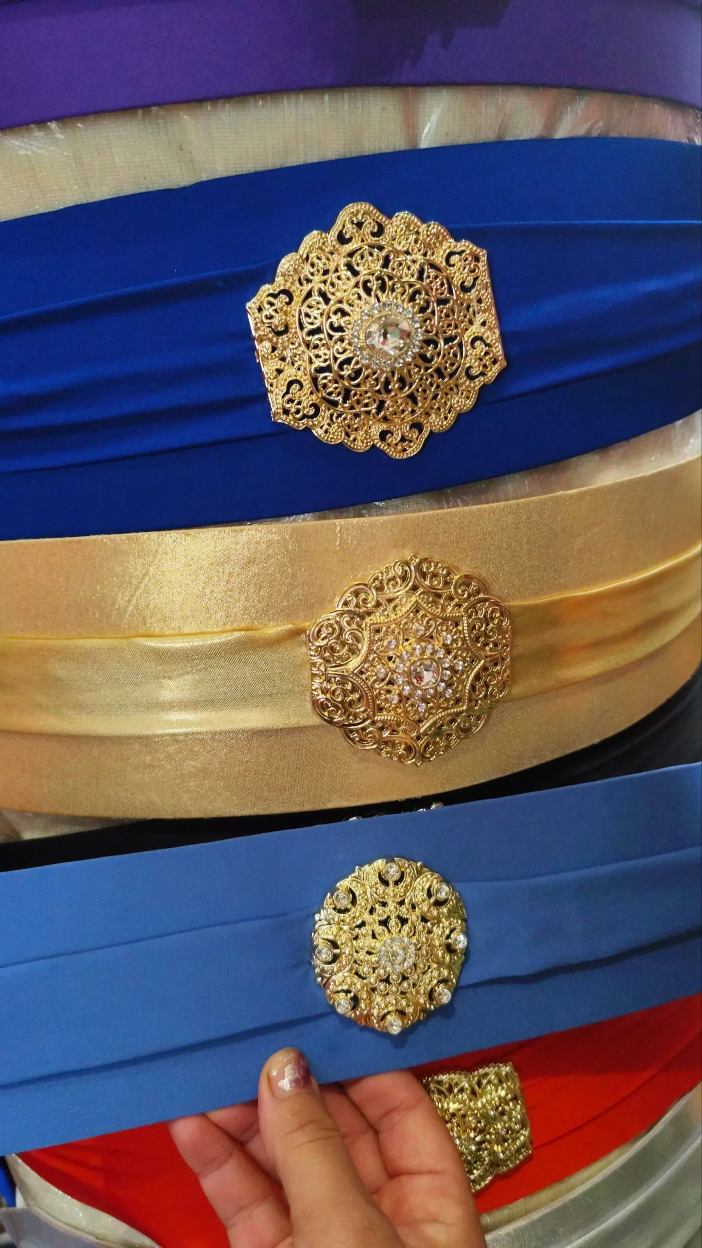 caftan marocain neuf avec deux ceintures – Image 2