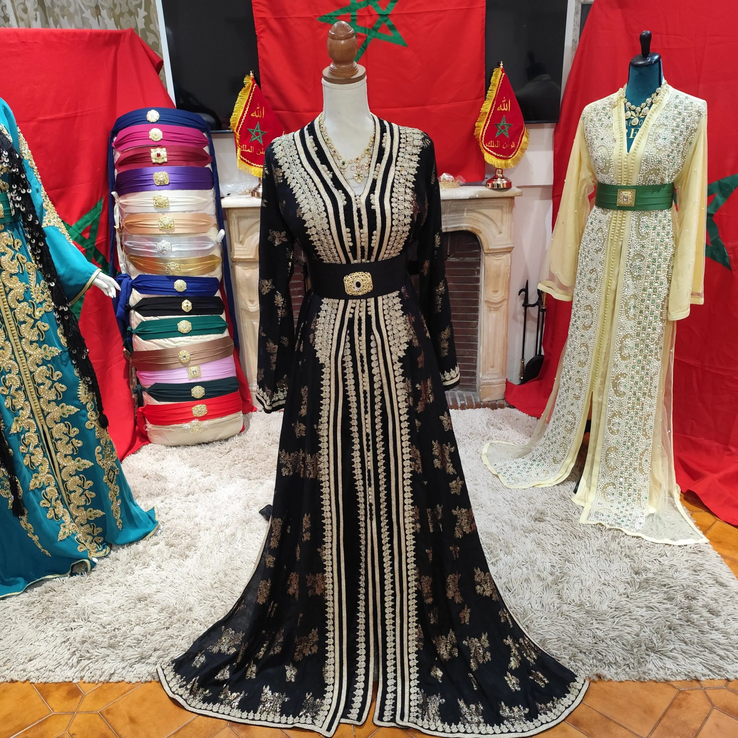 caftan marocain d occasion grande taille – Image 12