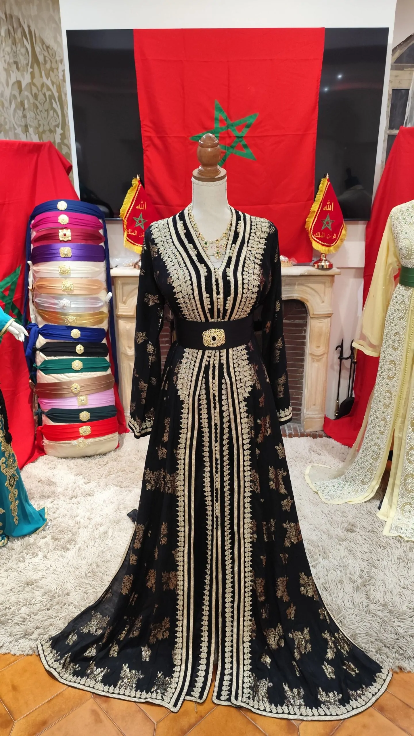 caftan marocain d occasion grande taille – Image 7