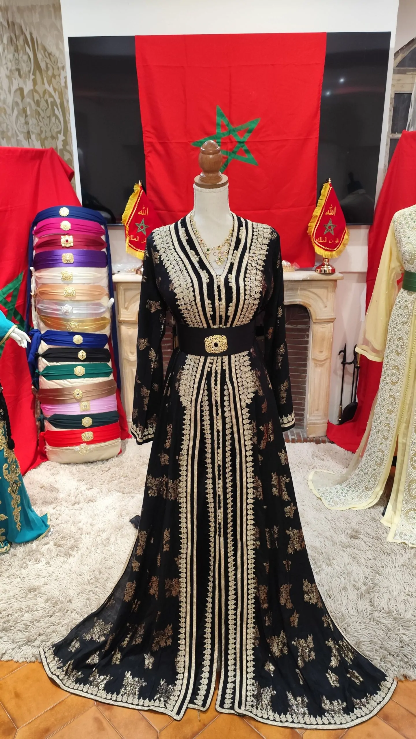 caftan marocain d occasion grande taille – Image 3