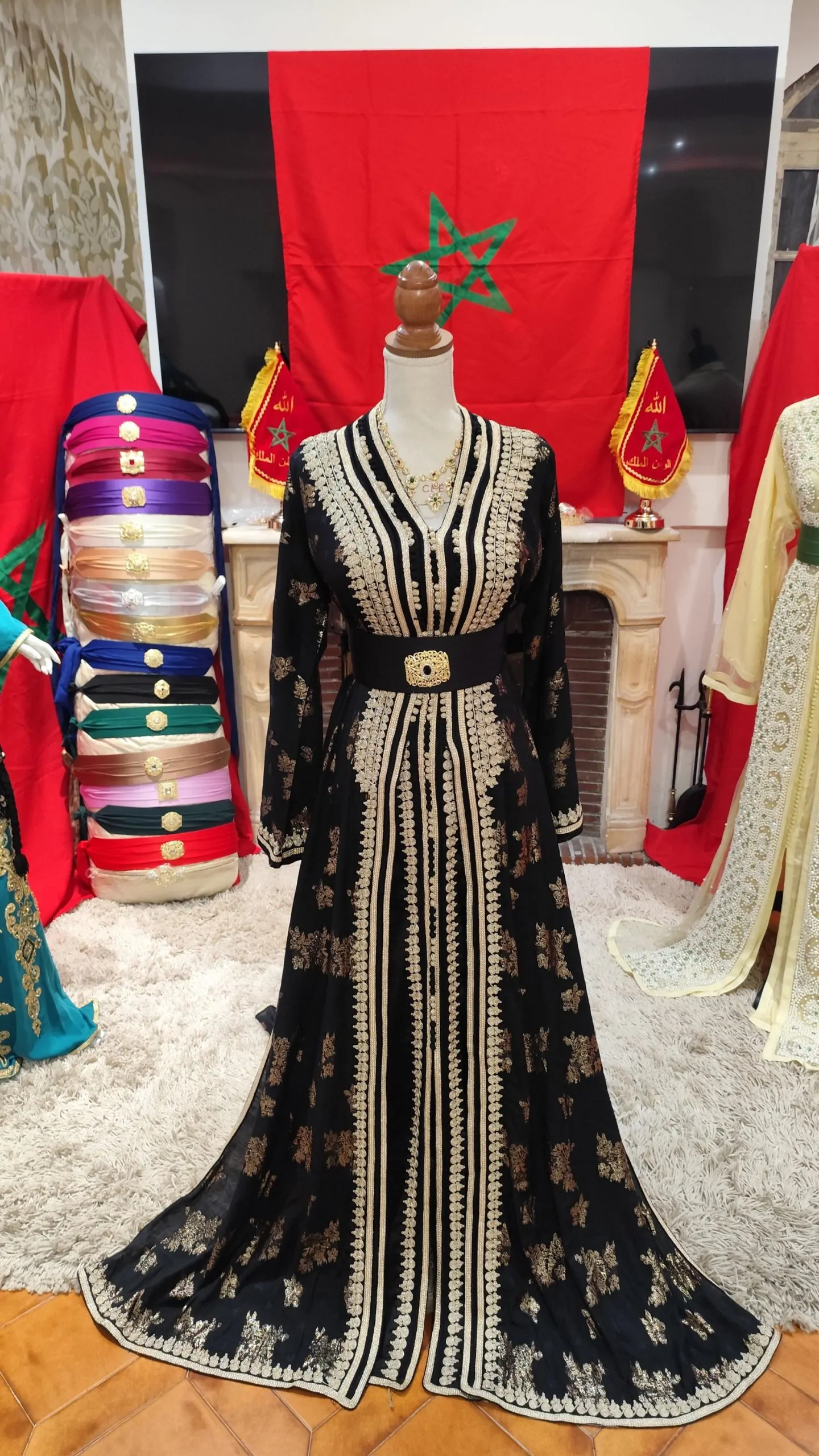caftan marocain d occasion grande taille – Image 9