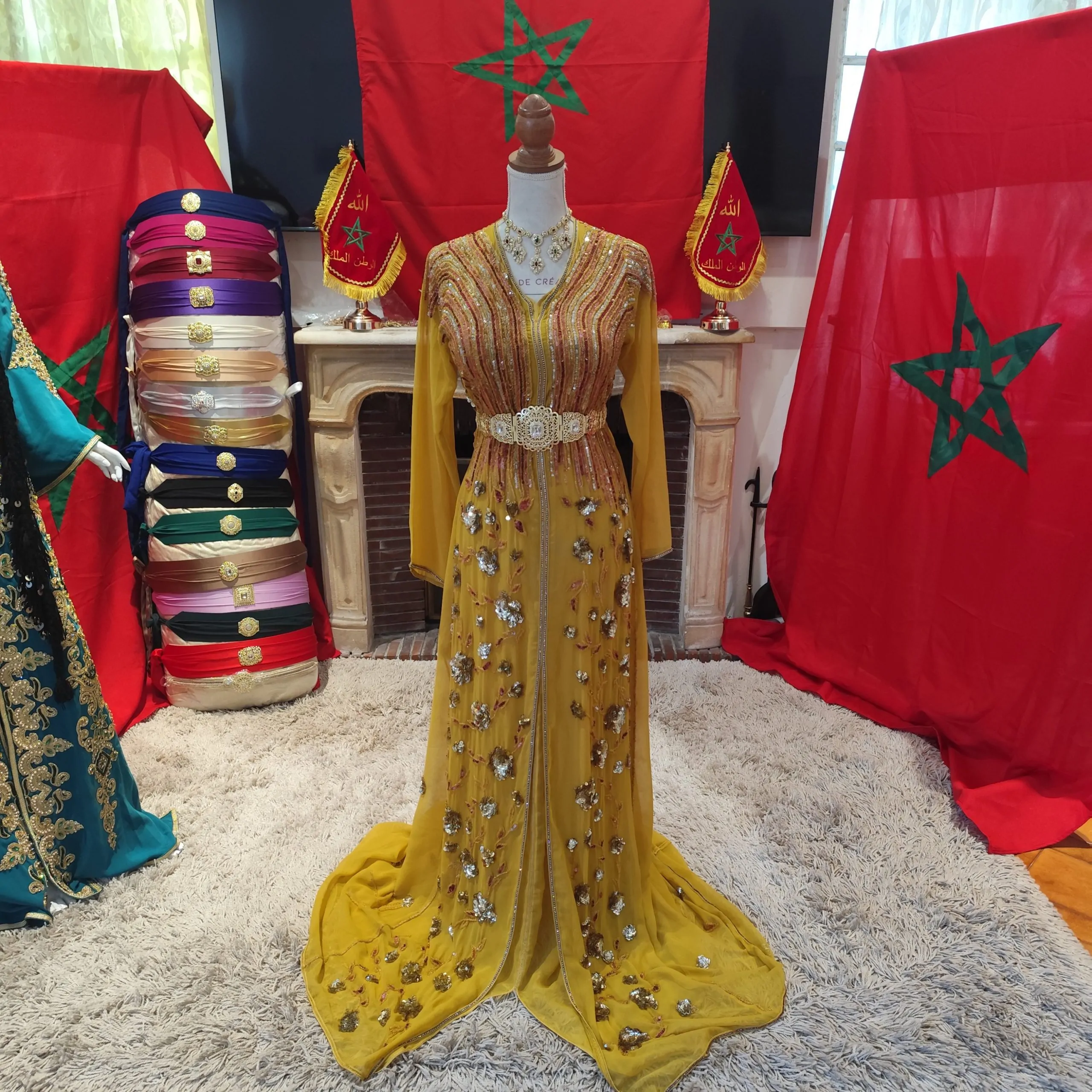 caftan marocain d occasion