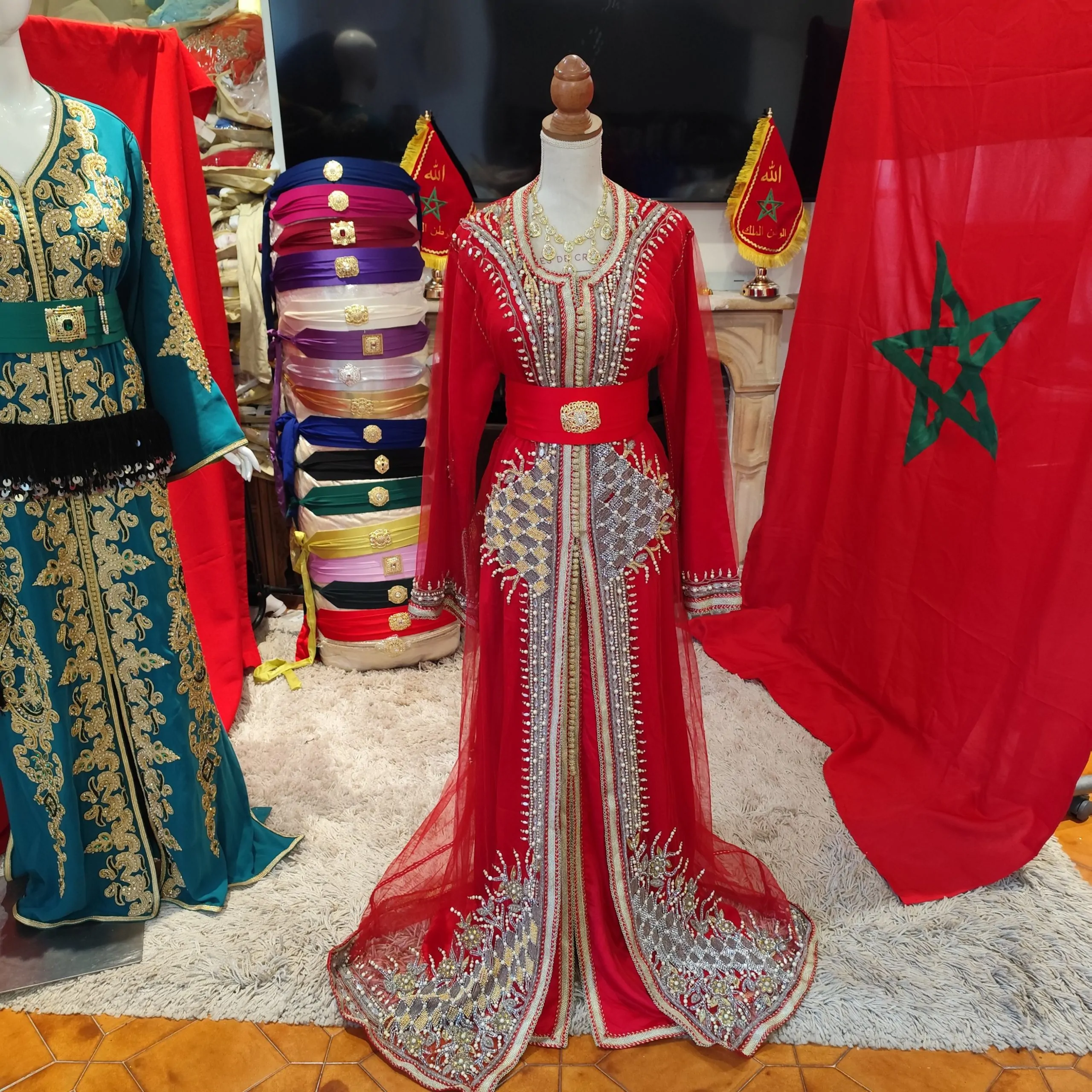 lot deux caftan marocain d occasion