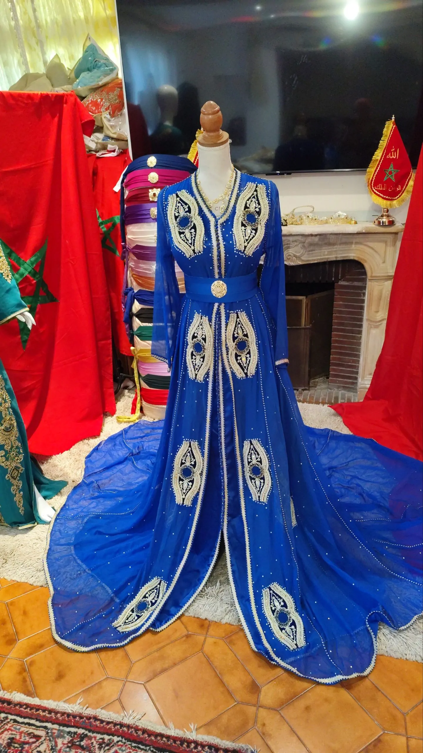 lot deux caftan marocain d occasion – Image 2