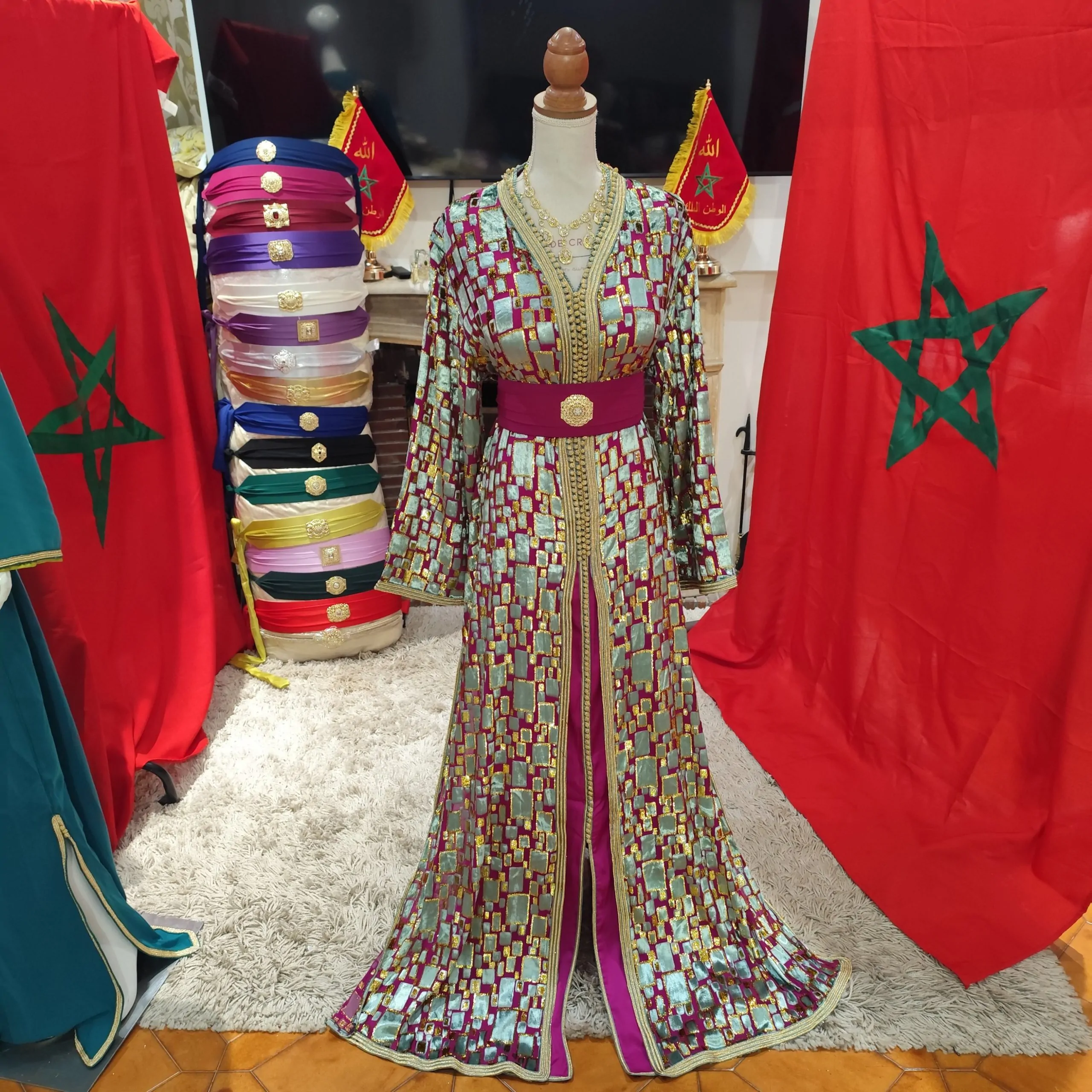 caftan marocain neuf grande taille