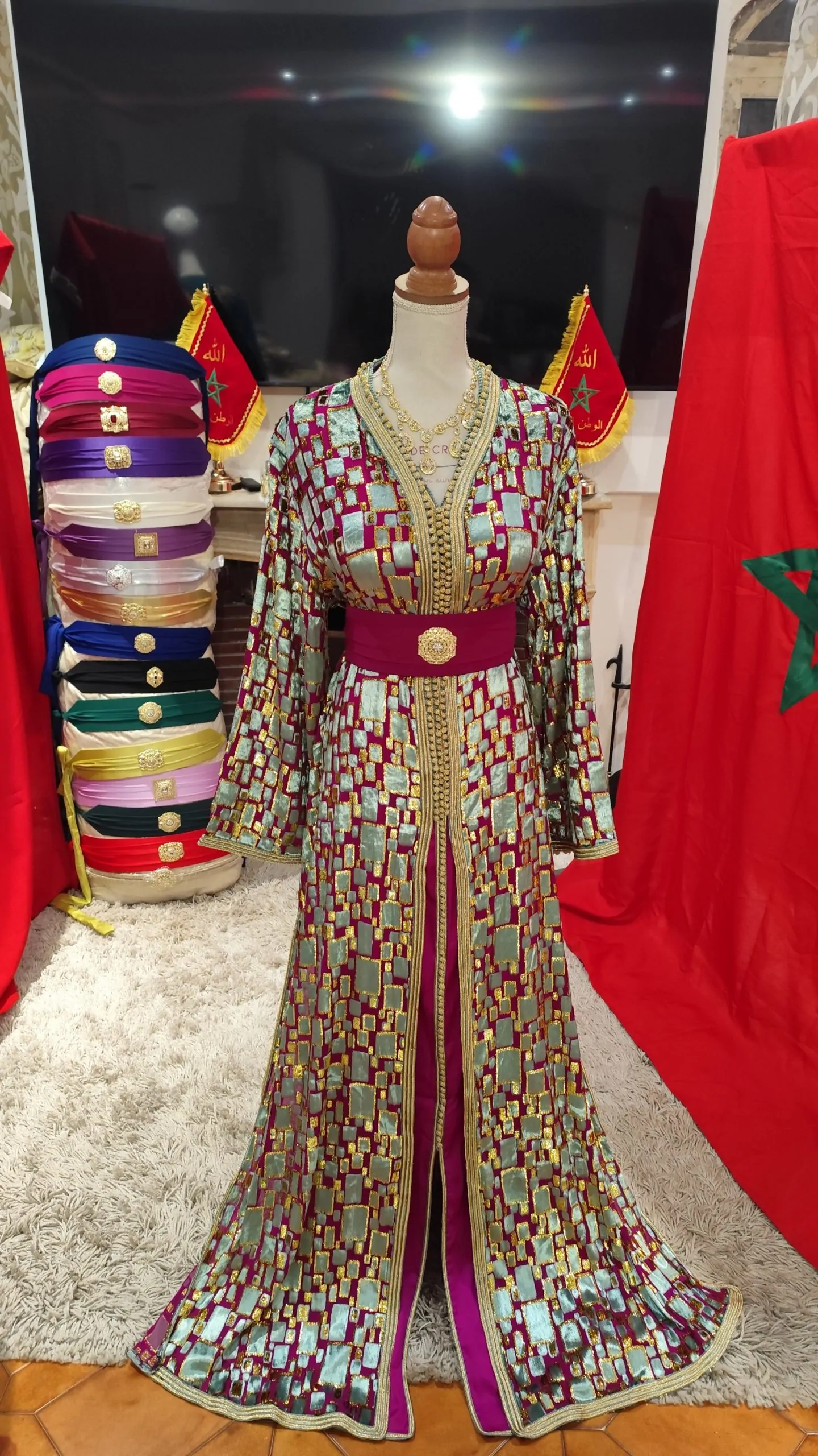 caftan marocain neuf grande taille – Image 11