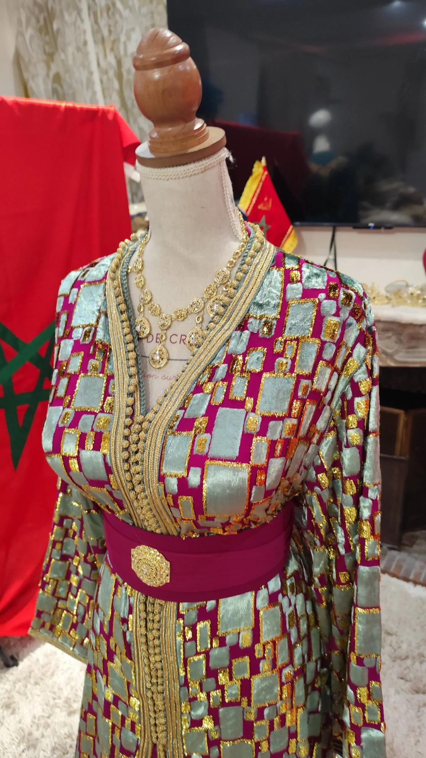 caftan marocain neuf grande taille – Image 9