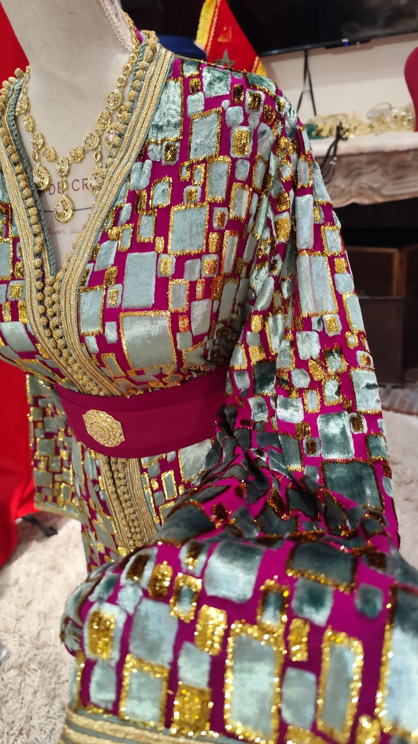 caftan marocain neuf grande taille – Image 10