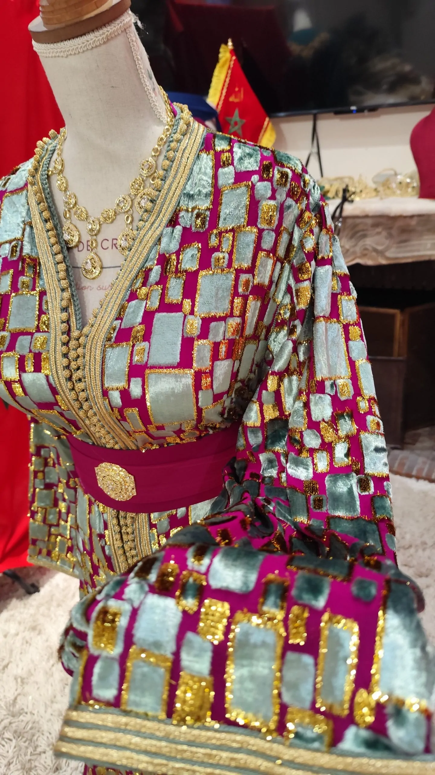 caftan marocain neuf grande taille – Image 12