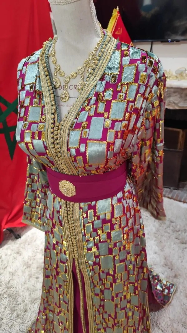 caftan marocain neuf grande taille — photo 5