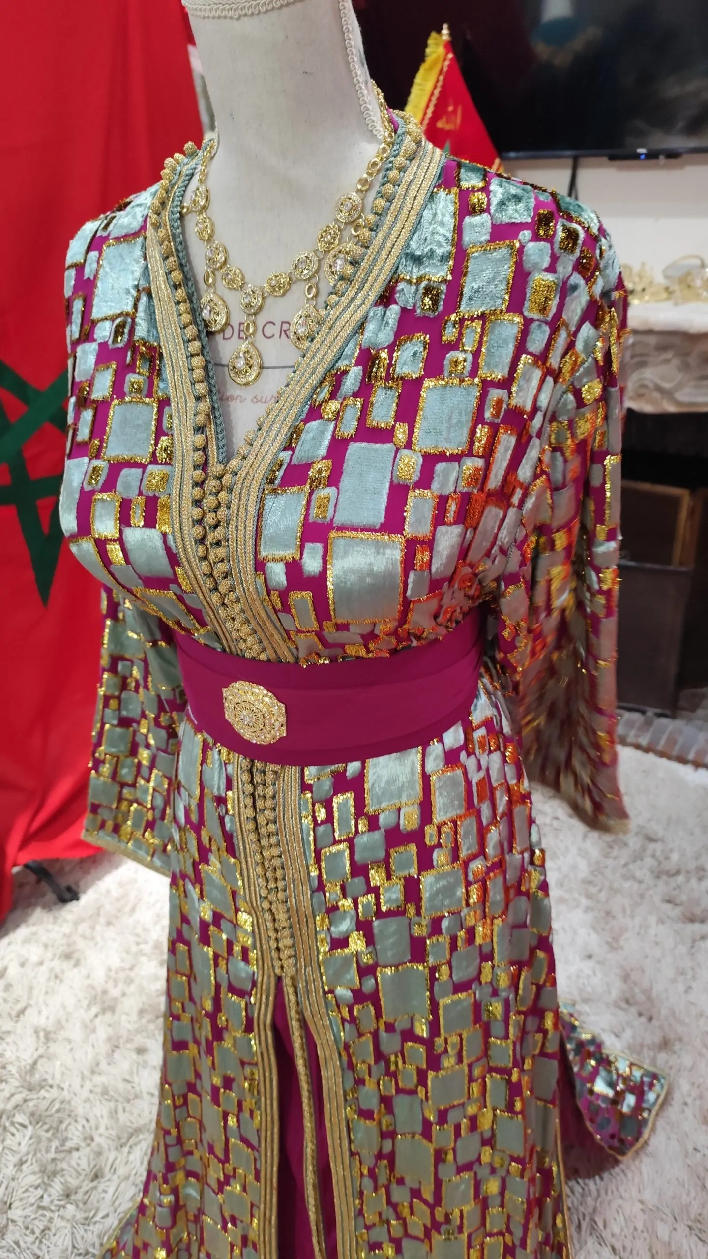 caftan marocain neuf grande taille – Image 5