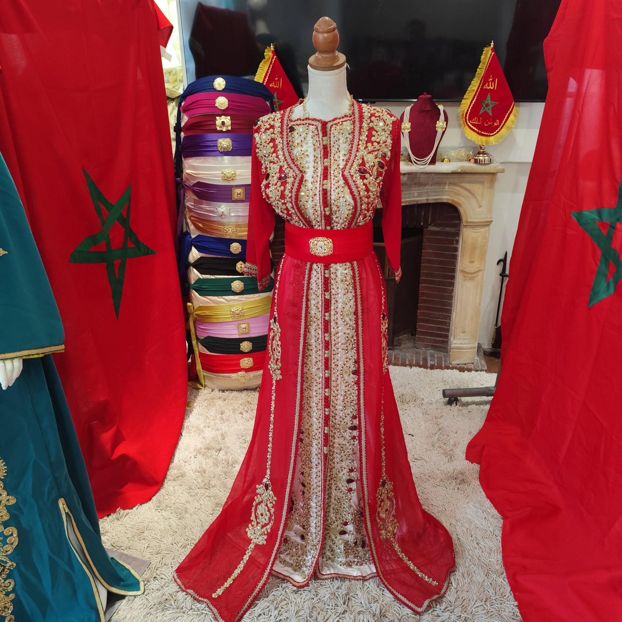 caftan marocain d occasion